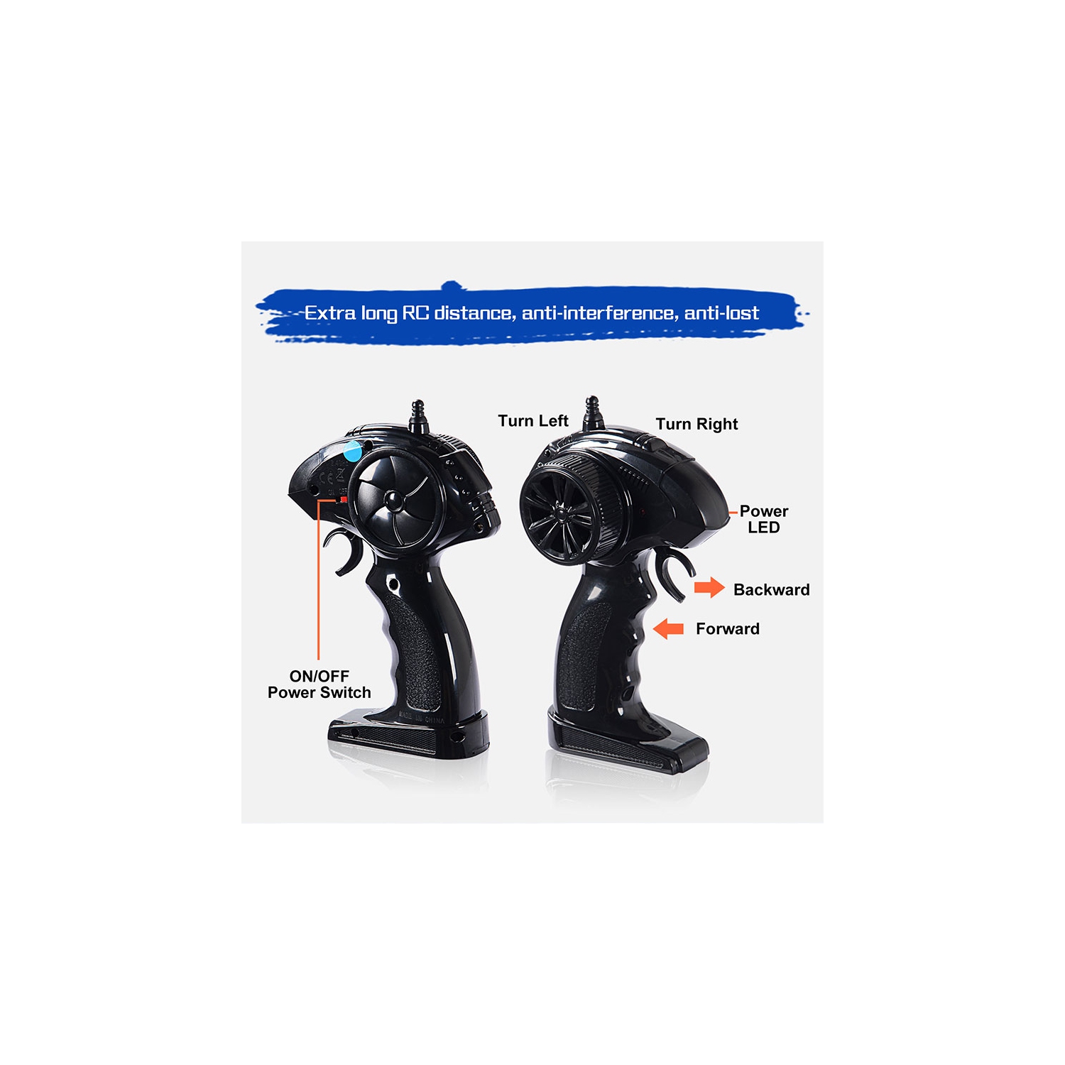 Voiture-jouet téléguidée pour camion de plage bateau de bateau de 6 ans et plus, amphibie