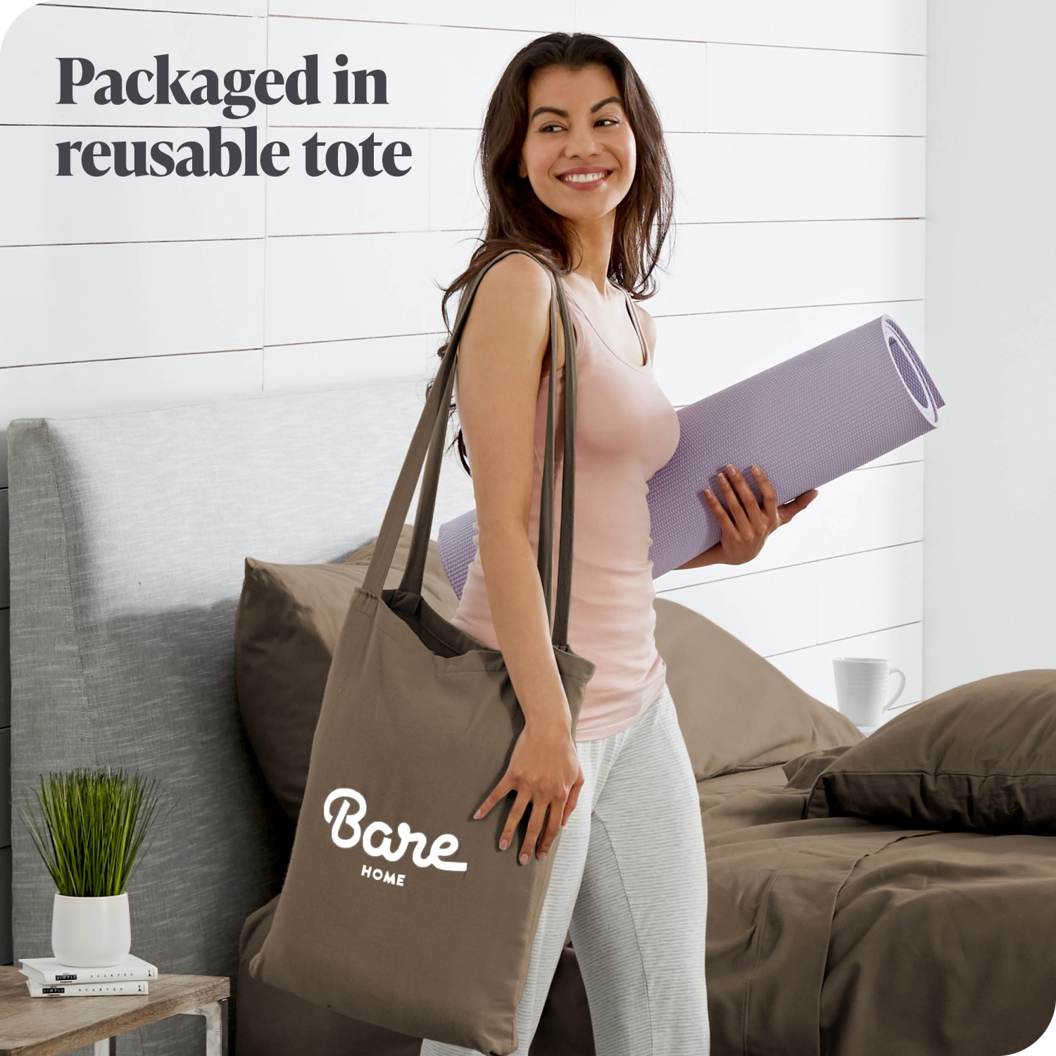 Bare Home Flannel Duvet Cover and Sham Set - 100% Cotton, Velvety Soft Heavyweight, Double Brushed Flannel