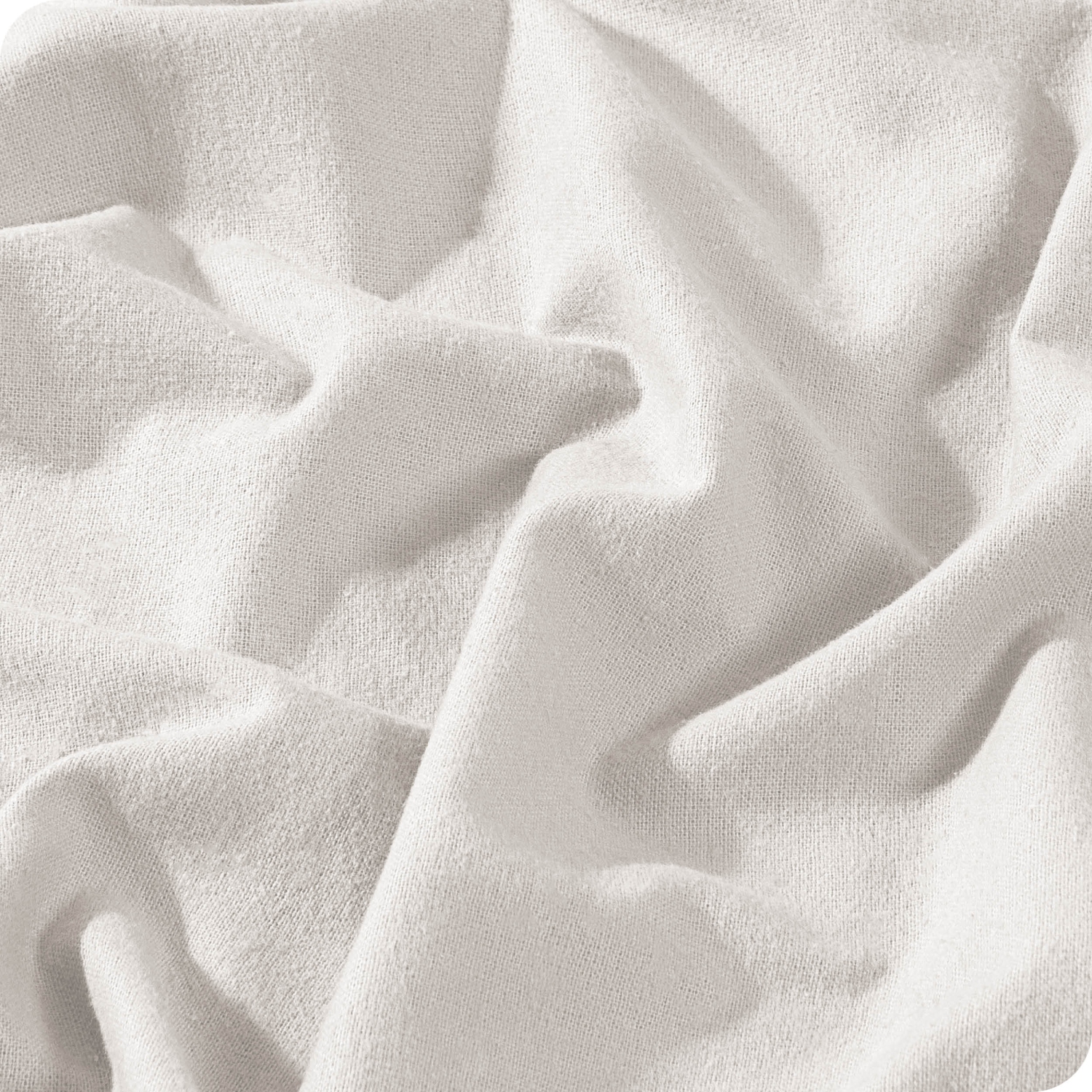 ENS. Housse de couette et couvre-oreiller en flanelle Bare Home - 100 % coton, velours doux, lourd, double, flanelle brossée