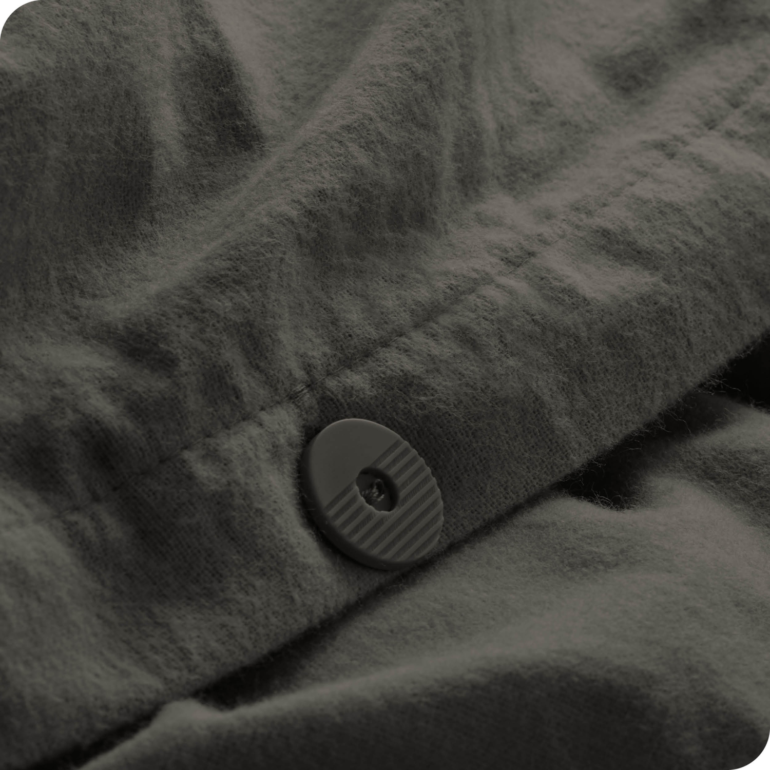 Bare Home Flannel Duvet Cover and Sham Set - 100% Cotton, Velvety Soft Heavyweight, Double Brushed Flannel