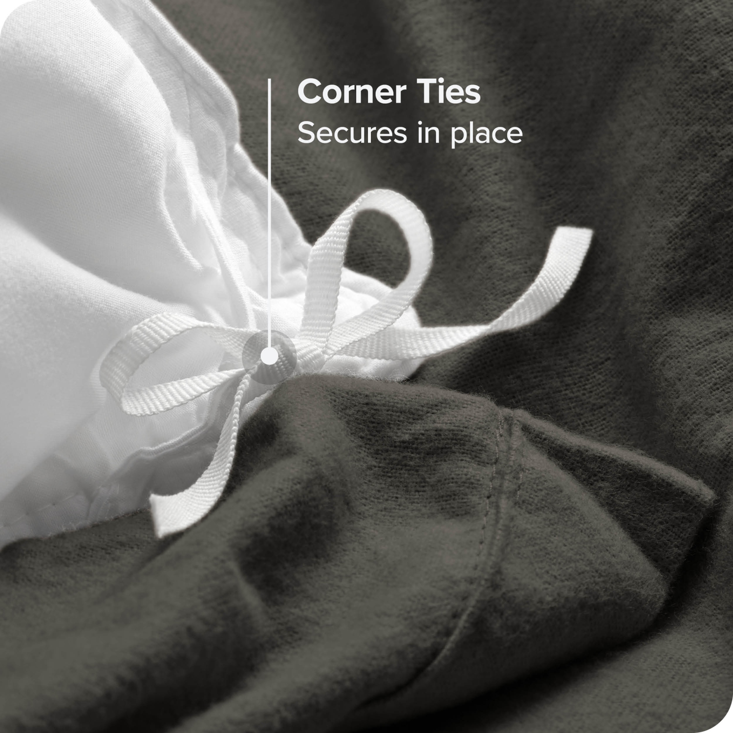 Bare Home Flannel Duvet Cover and Sham Set - 100% Cotton, Velvety Soft Heavyweight, Double Brushed Flannel