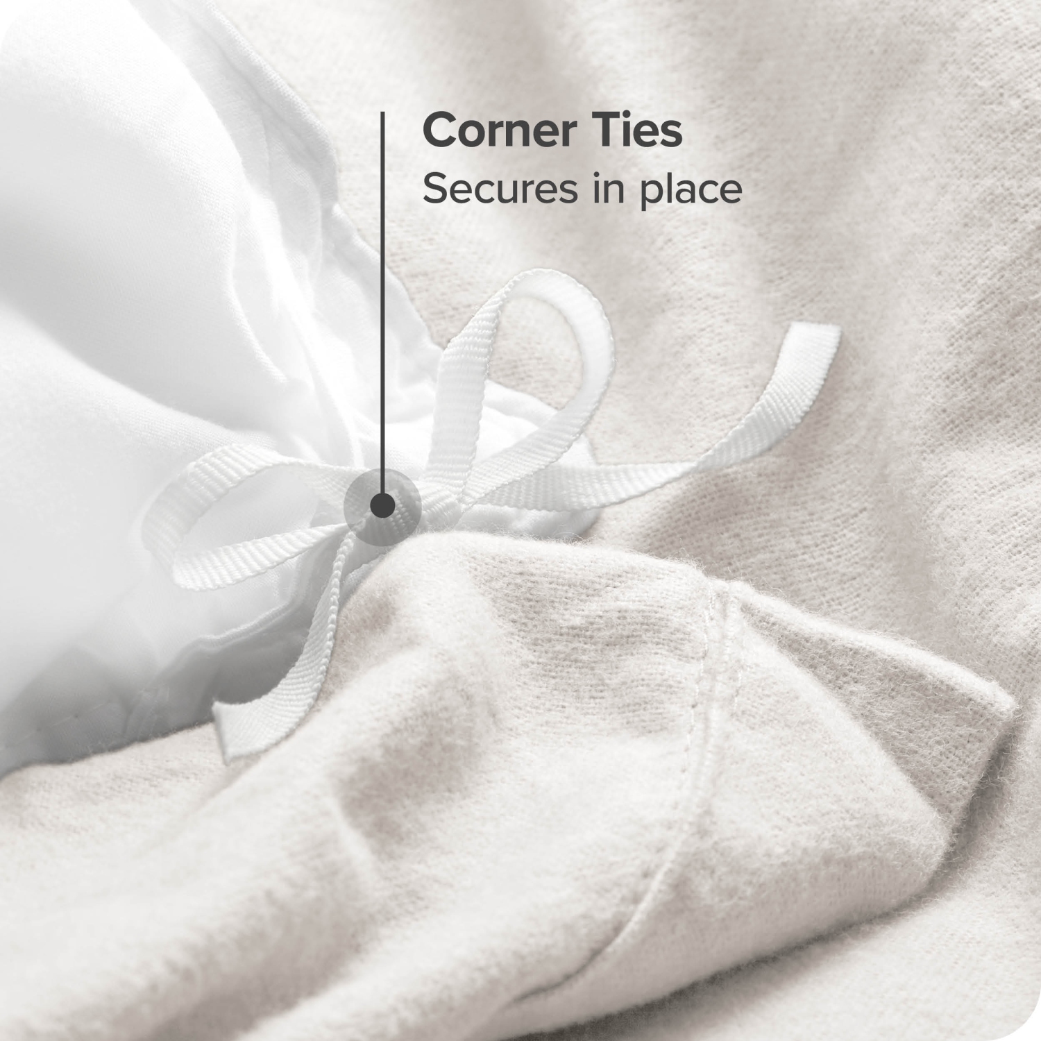 ENS. Housse de couette et couvre-oreiller en flanelle Bare Home - 100 % coton, velours doux, lourd, double, flanelle brossé