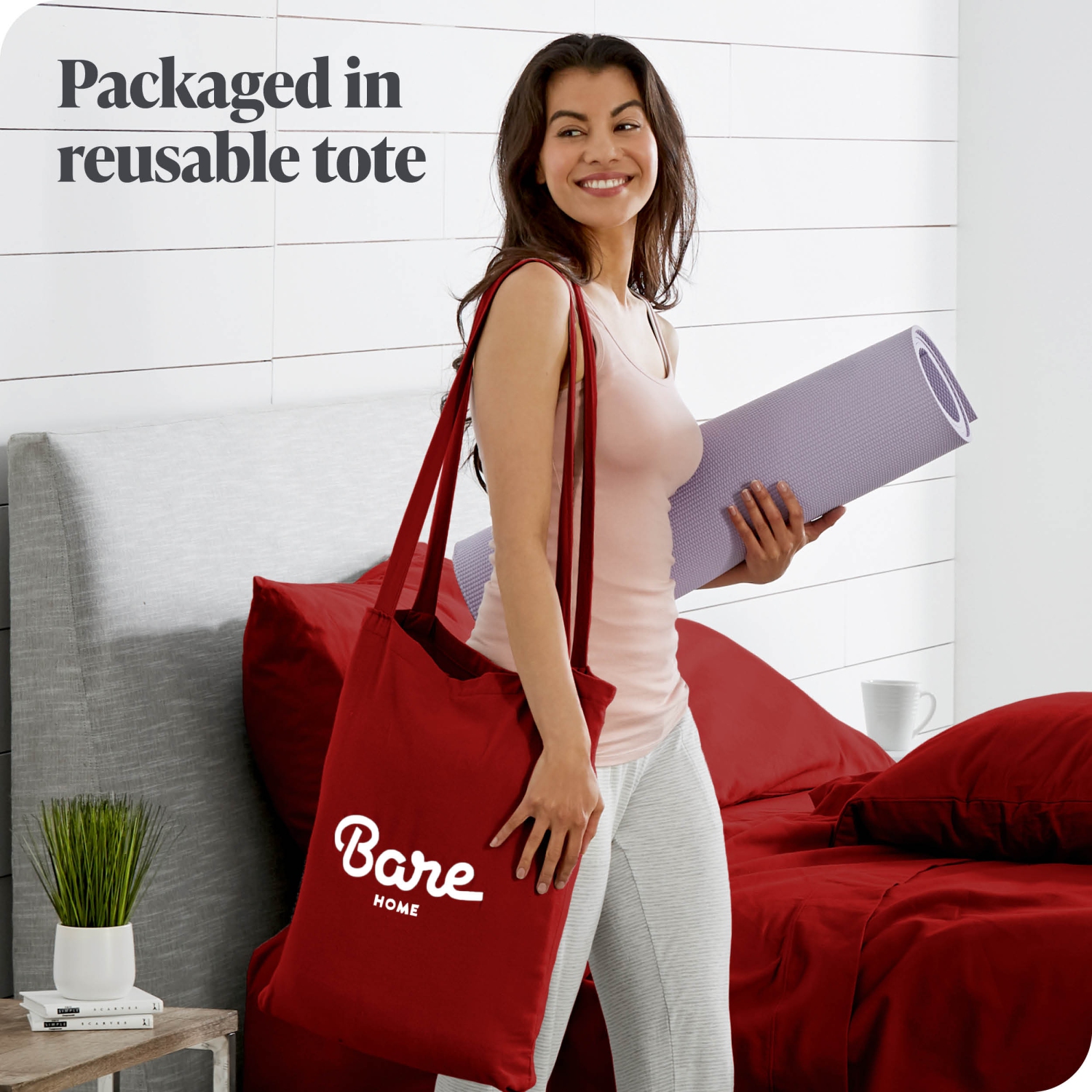 Bare Home Flannel Duvet Cover and Sham Set - 100% Cotton, Velvety Soft Heavyweight, Double Brushed Flannel