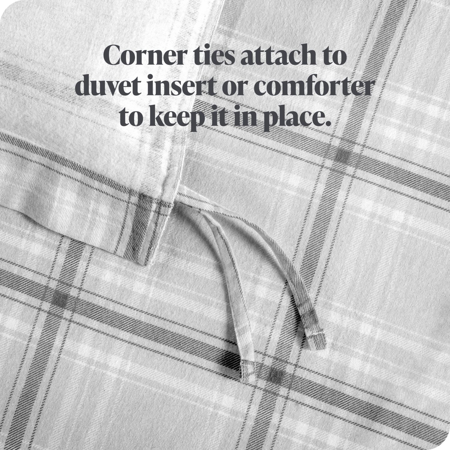 Bare Home Flannel Duvet Cover and Sham Set - 100% Cotton, Velvety Soft Heavyweight, Double Brushed Flannel