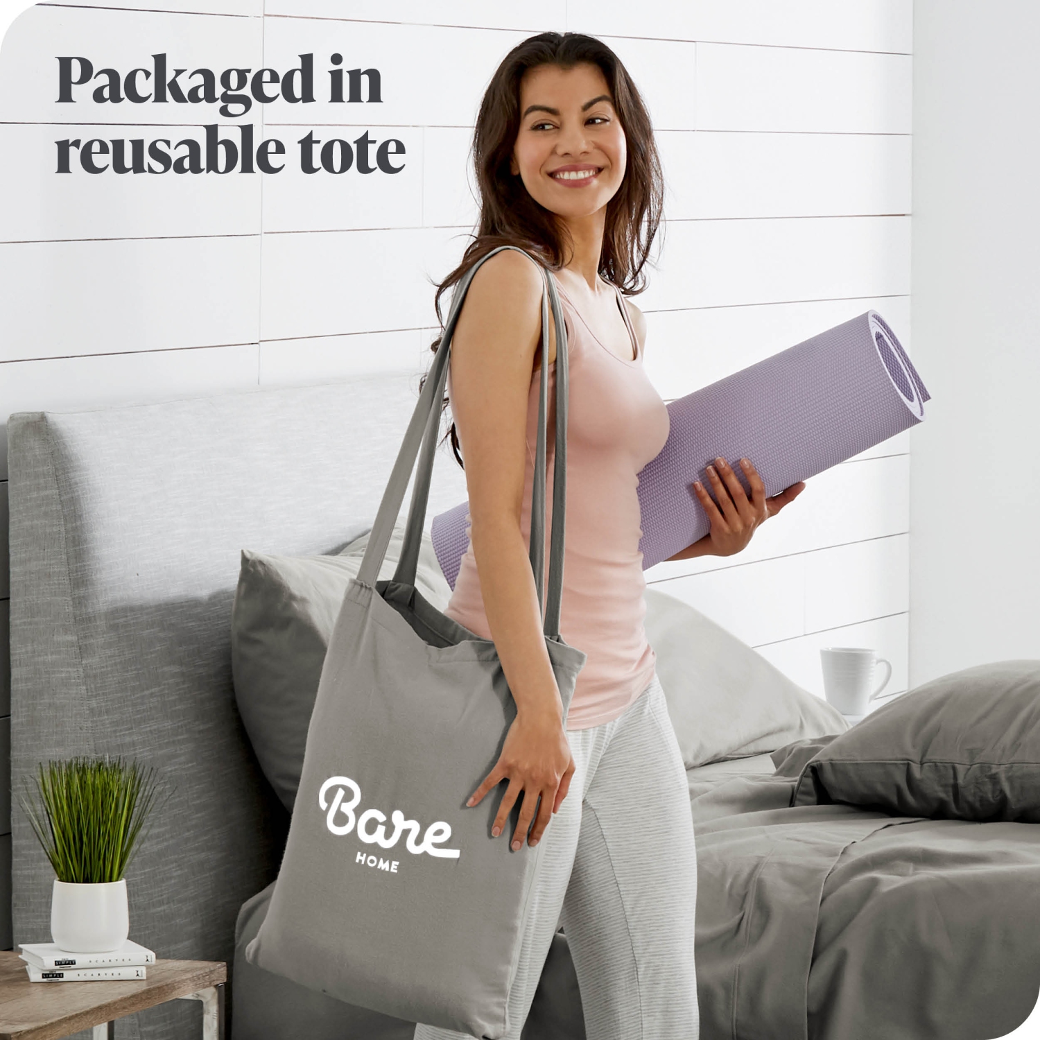 ENS. Housse de couette et couvre-oreiller en flanelle Bare Home - 100 % coton, velours doux, lourd, double, flanelle brossée