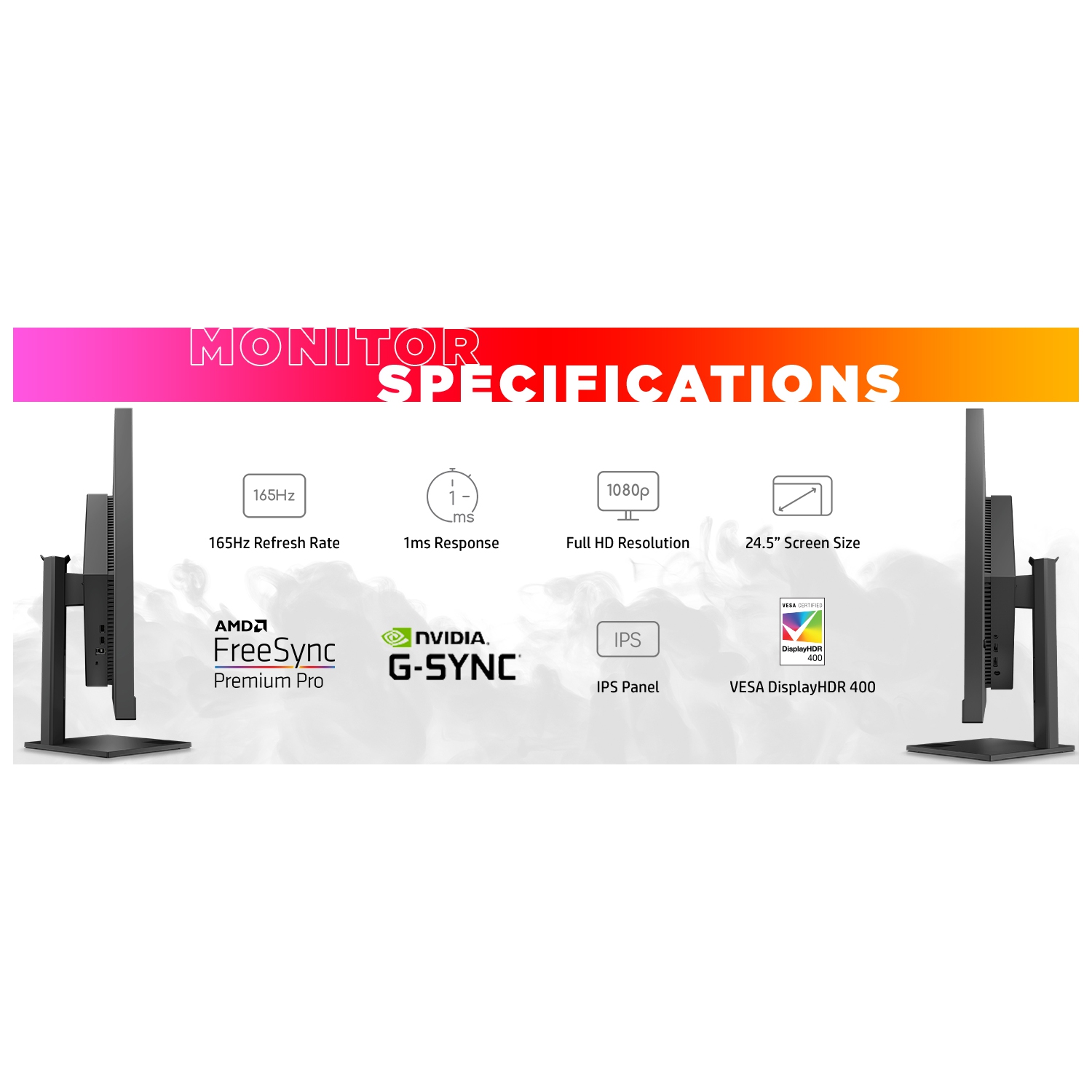 HP OMEN 25i Gaming FHD Monitor