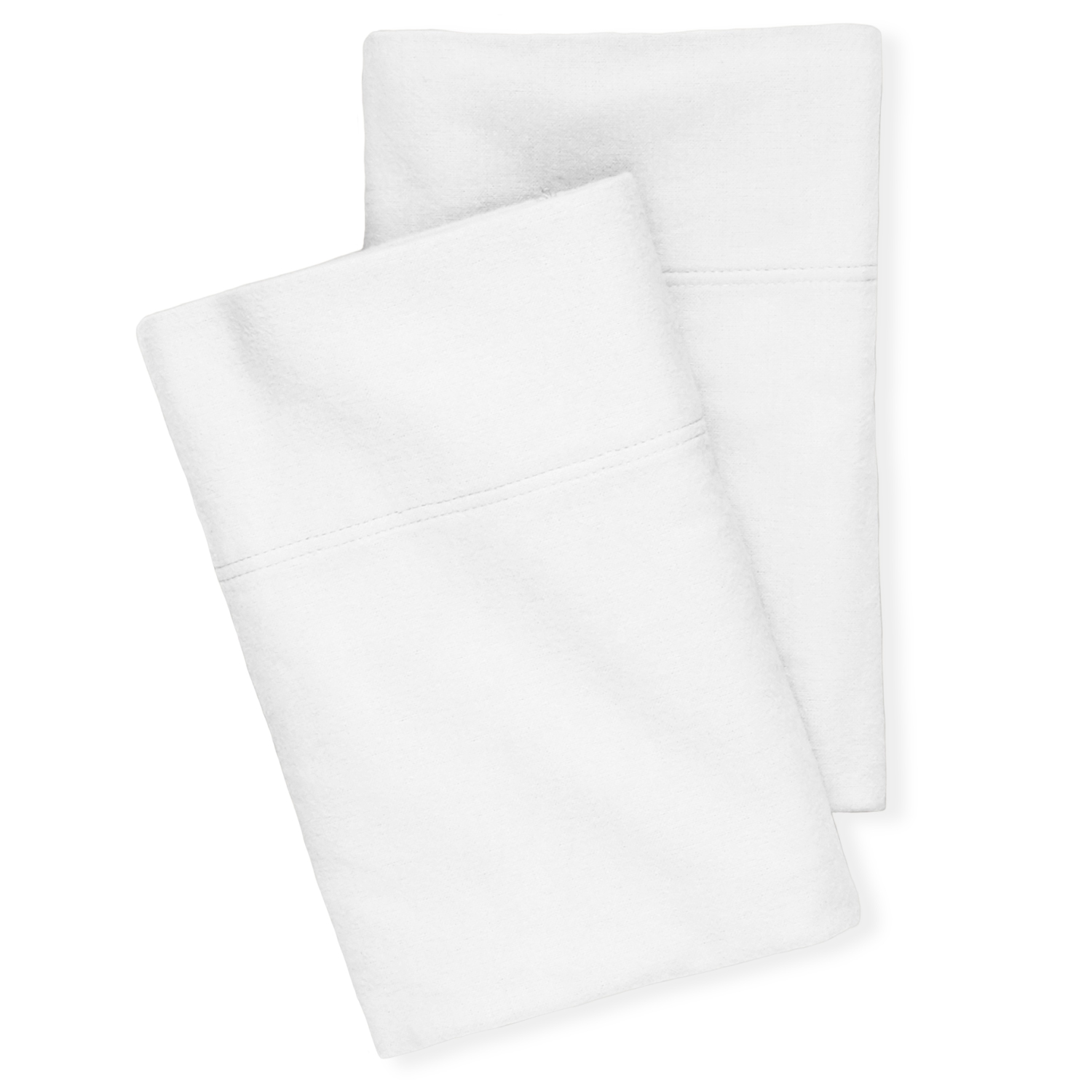 Taies d’oreiller standard en flanelle de 2 à 100 % de coton - tissu épais velouté et doux - flanelle brossé double