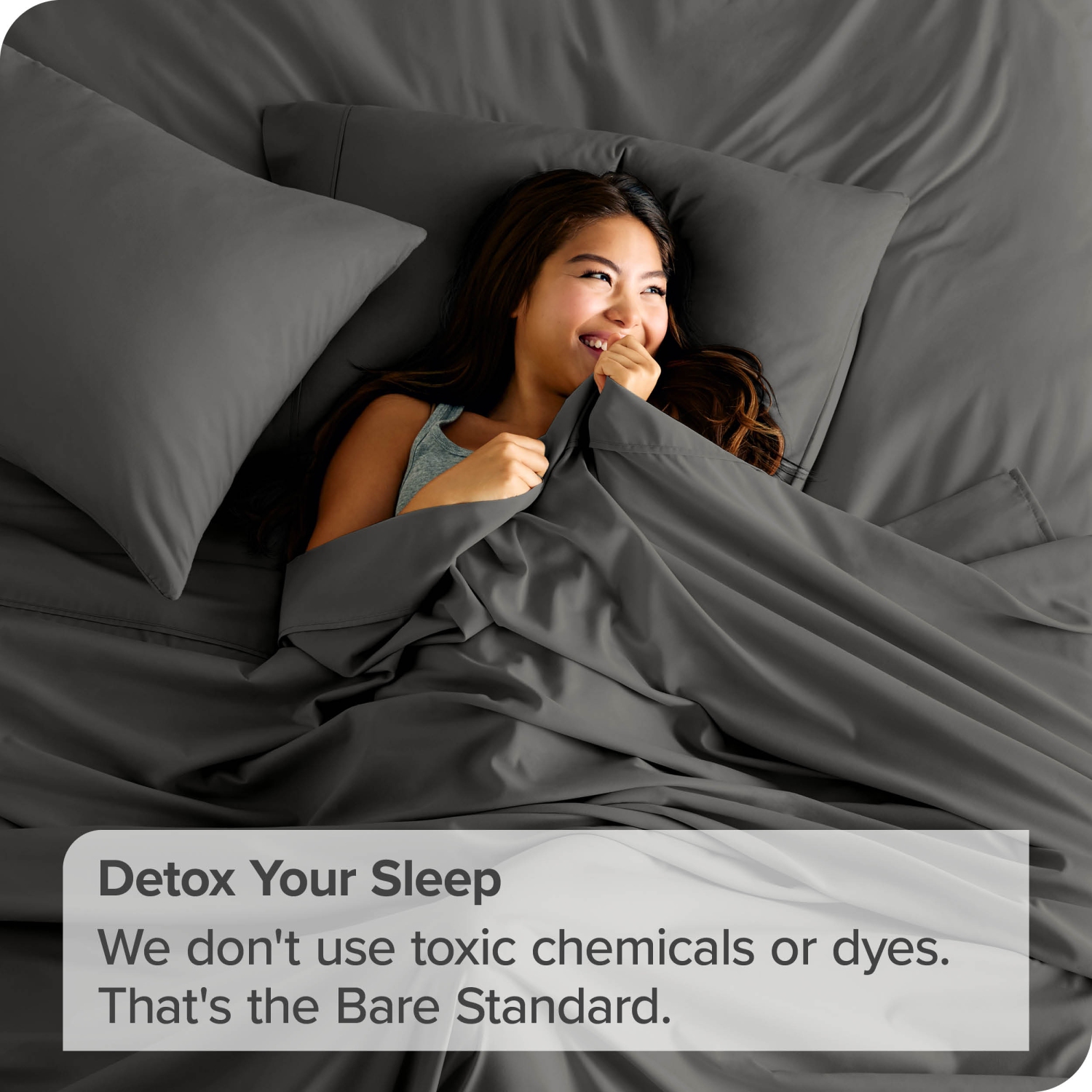 Drap plat de la collection de draps en microfibre ultradouce 1800 de Bare Home - double brossé, hypoallergénique, résistant aux plis, facile