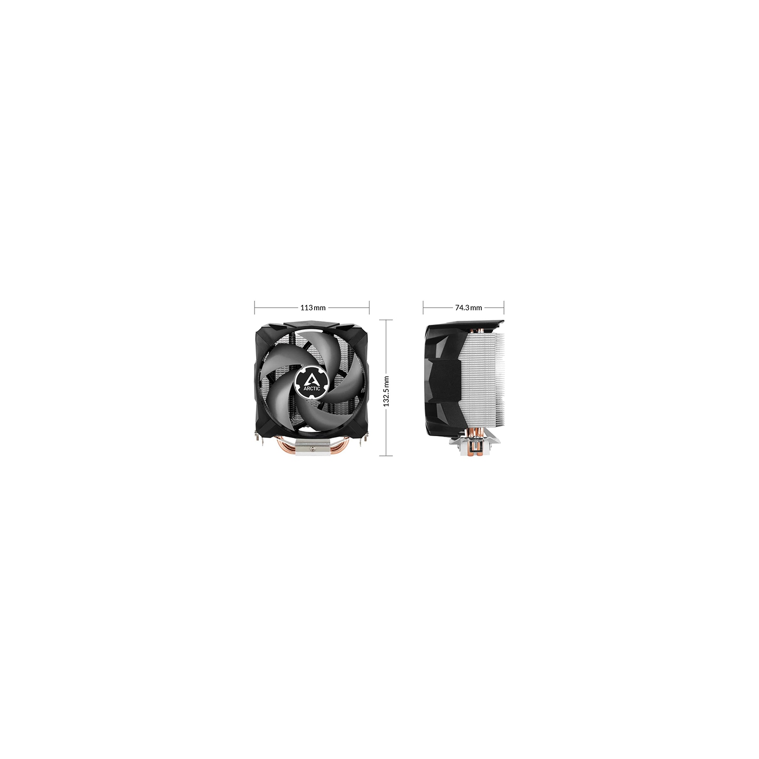 Arctic Freezer 7 X CO Compact Multi-Compatible CPU Cooler for Continuous Operation