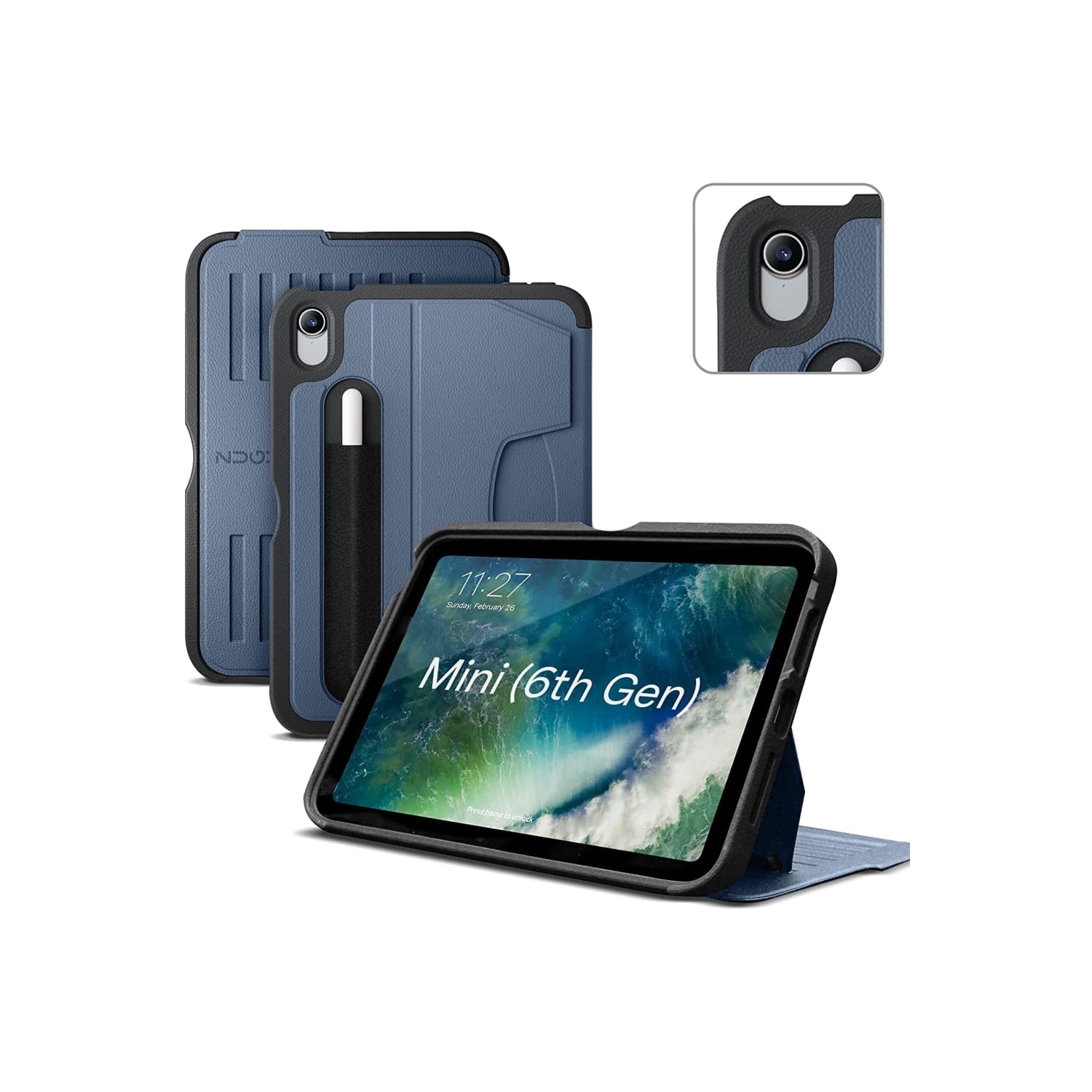 Zugu Case iPad Mini, 2024/2021