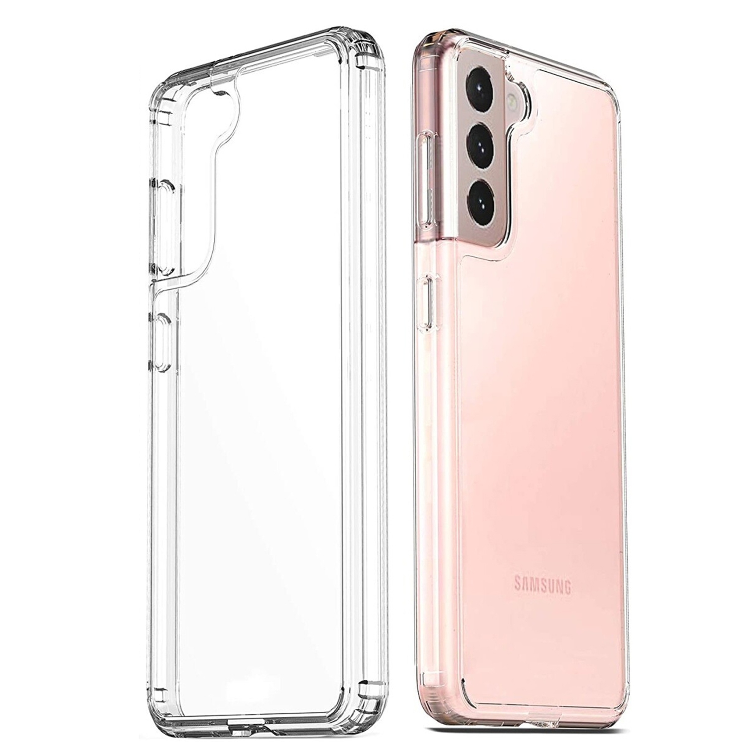 Étui d’Exian pour Galaxy S21 5G transparent