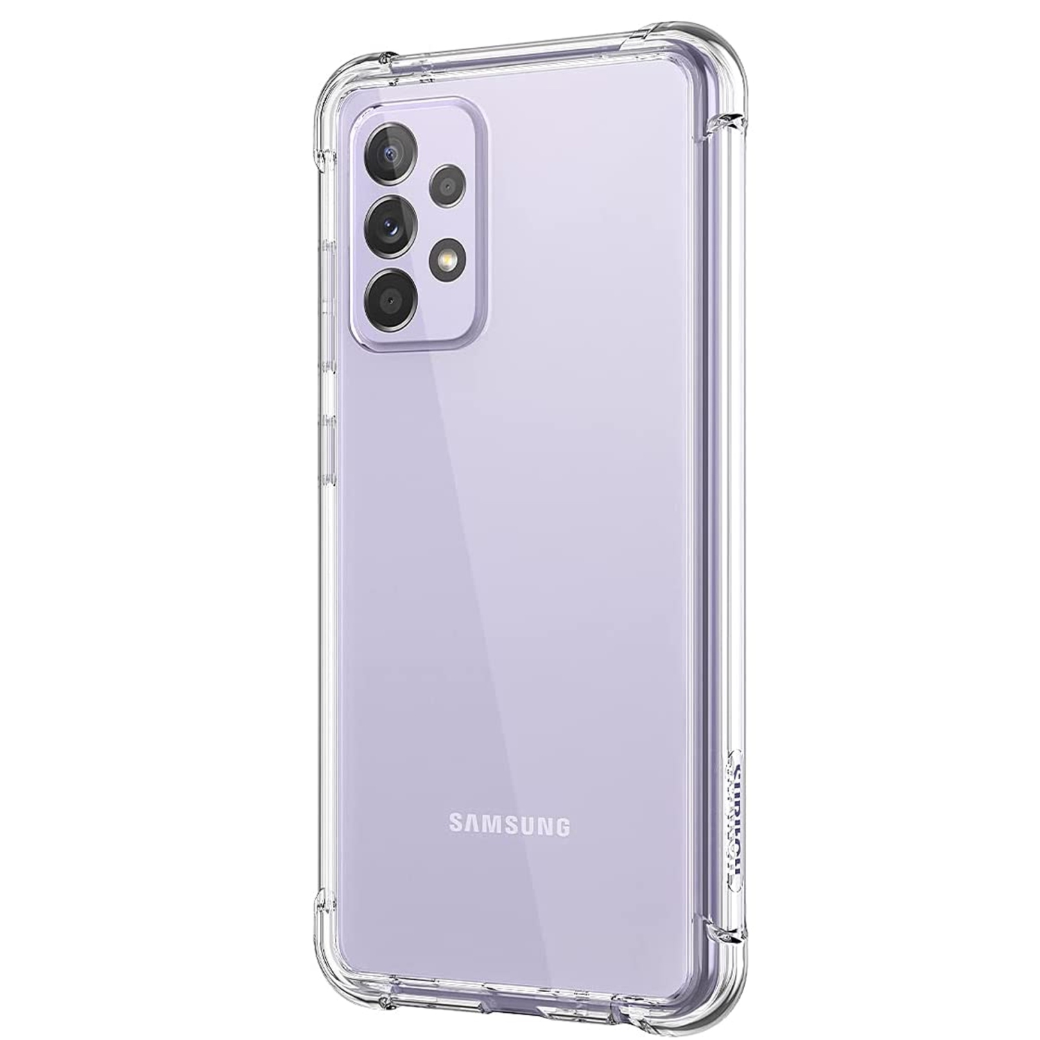 Exian Case for Galaxy A52 5G TPU Transparent Clear