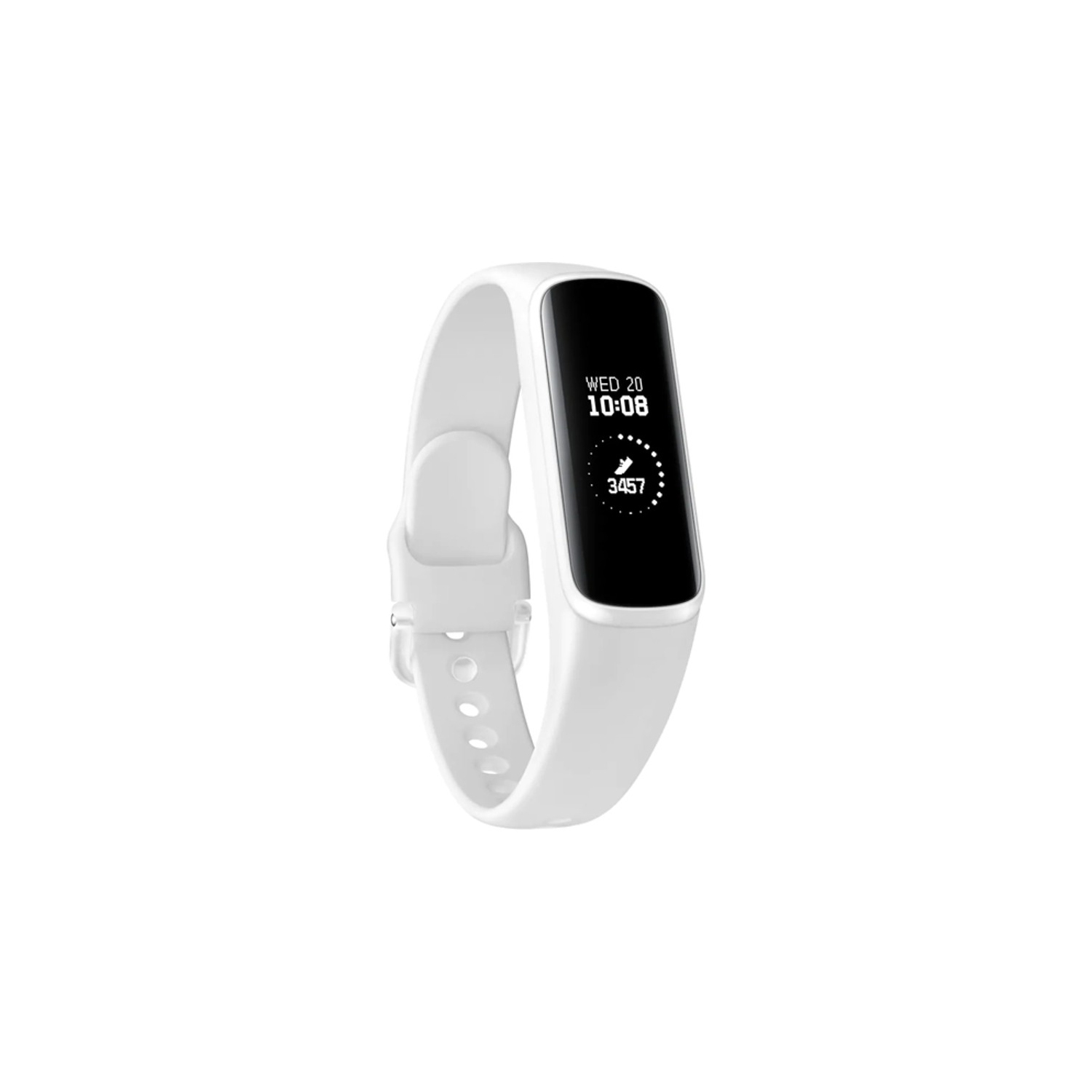 Refurbished (Excellent) - Samsung Galaxy Fit E Fitness Band - Heart Rate & Sleep Tracker - White - Certified Refurbished