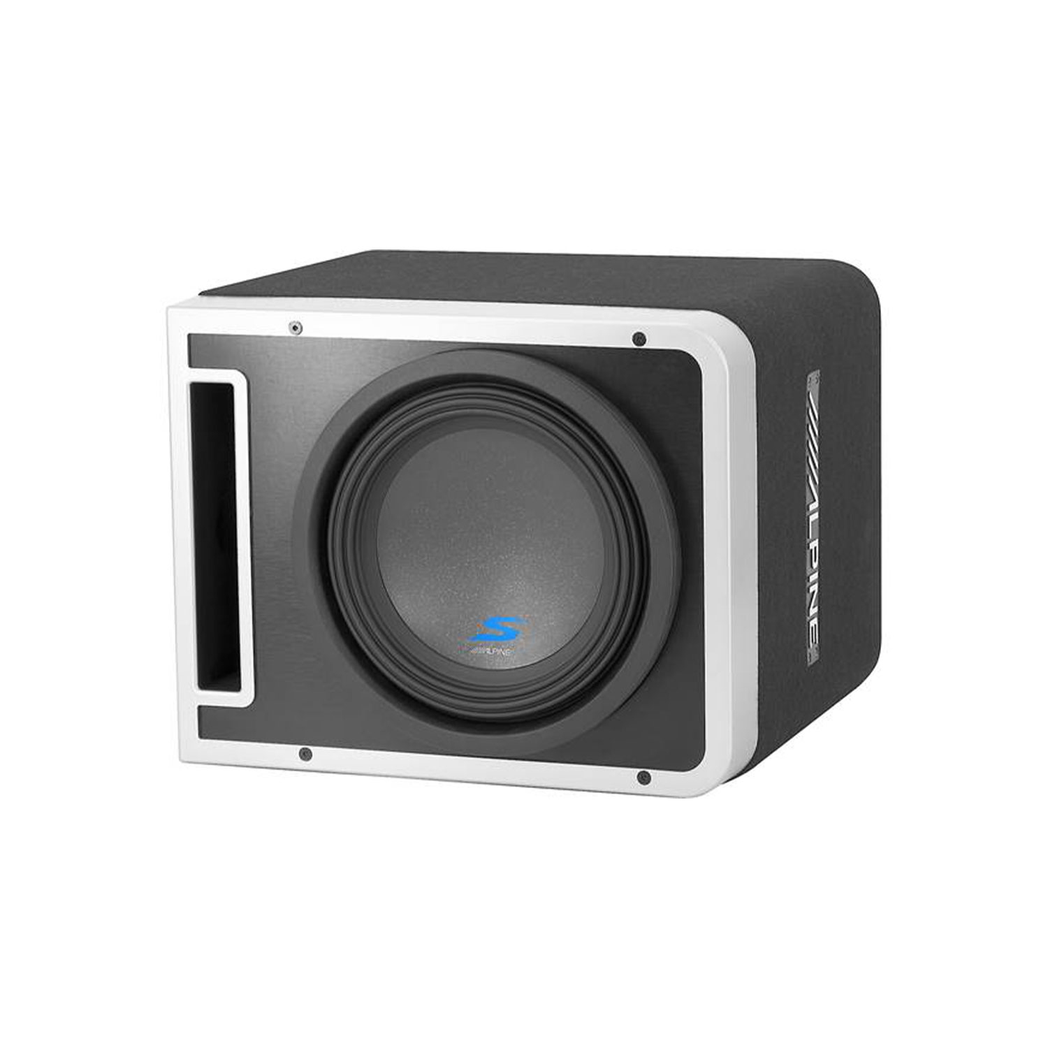 Alpine S-SB10V Pre-Loaded S-Series 10″ Car Subwoofer Enclosure