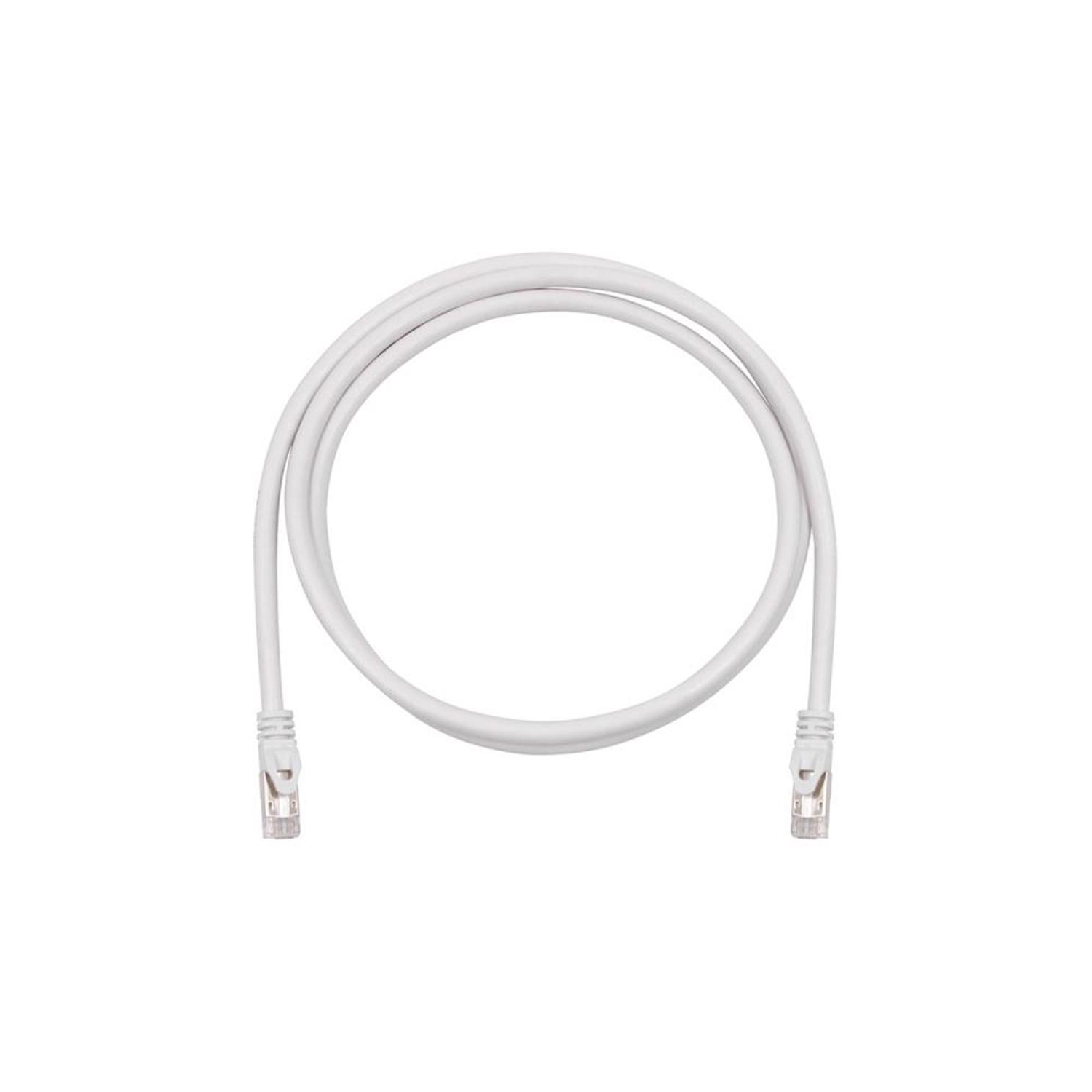 TechCraft - FTP Network Cable with Metal Connectors CAT8, Shielded, 1 Feet Length, Black