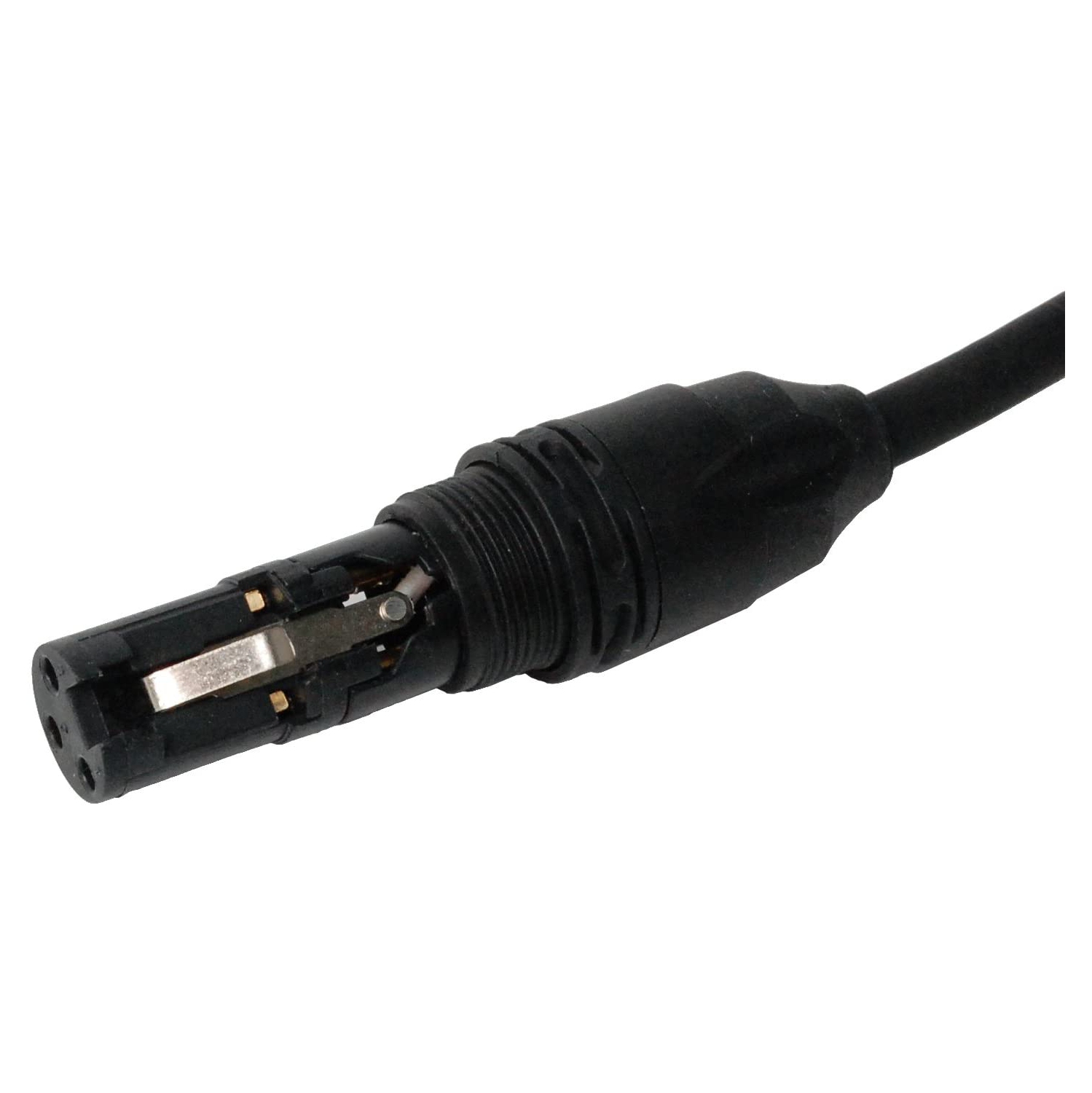 Câble de microphone XLR de 150 pi de LyxPro à 3 broches mâle-femelle pour micro haut-parleurs amplifiés interface audio professionnelle appareils de