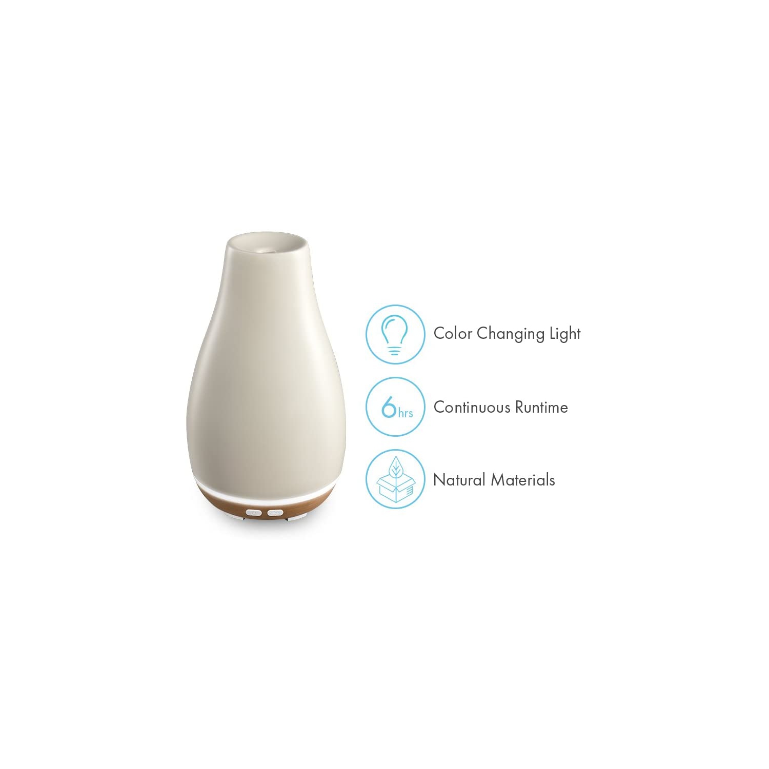 Homedics Ellia Blossom Diffuseur d'arômes à ultrasons 1160574CA