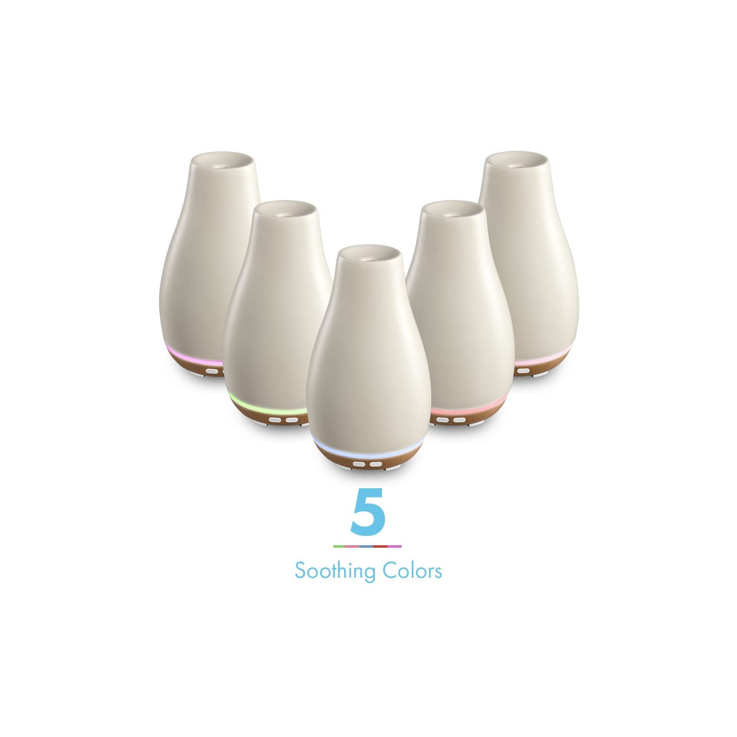 Homedics Ellia Blossom Diffuseur d'arômes à ultrasons 1160574CA