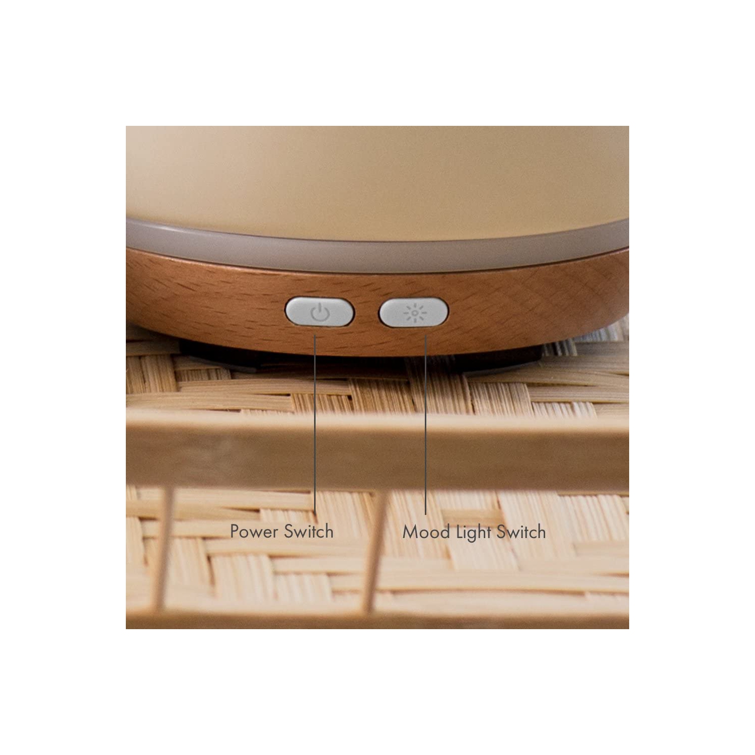 Homedics Ellia Blossom Diffuseur d'arômes à ultrasons 1160574CA