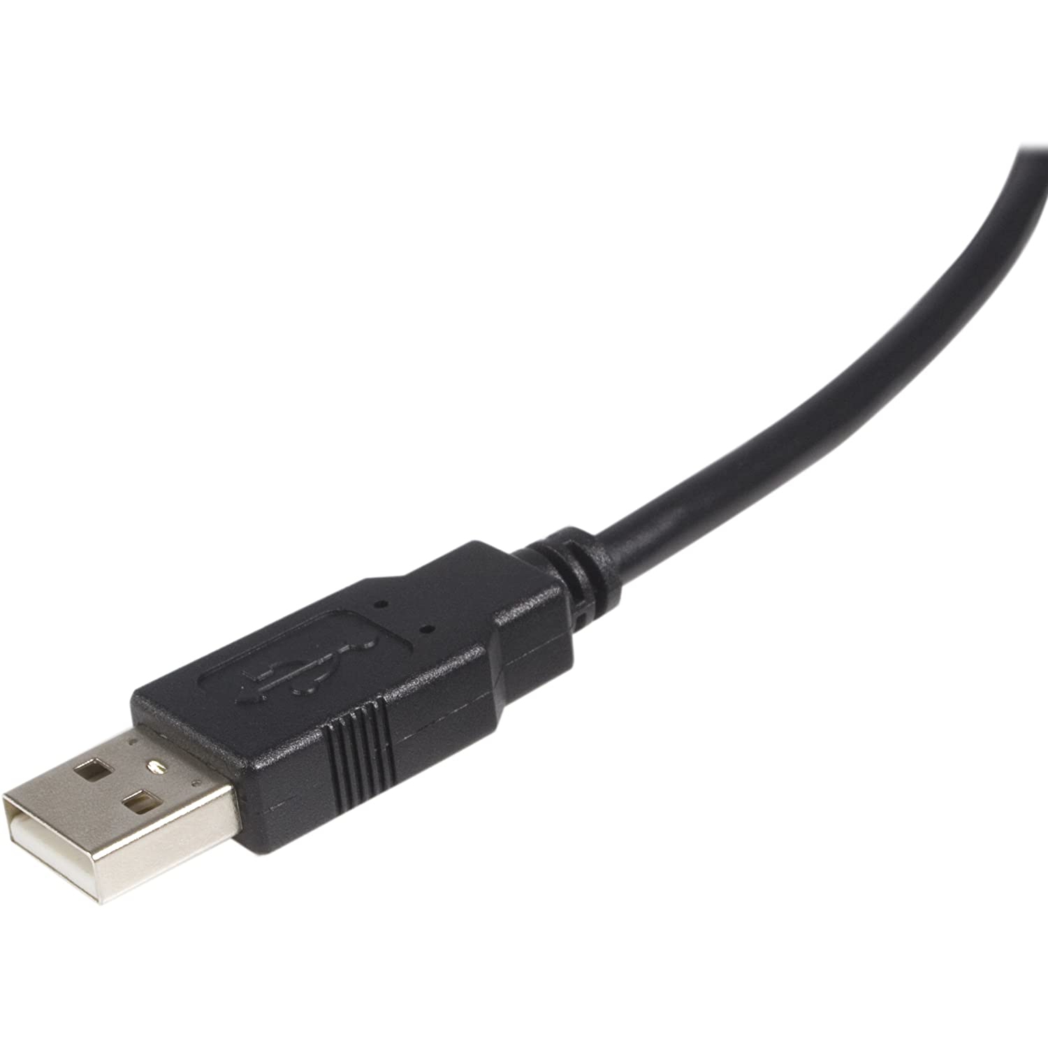6 ft. USB Printer Cable - USB 2.0 A to B - Printer Cable - Black - USB A to B (USB2HAB6)