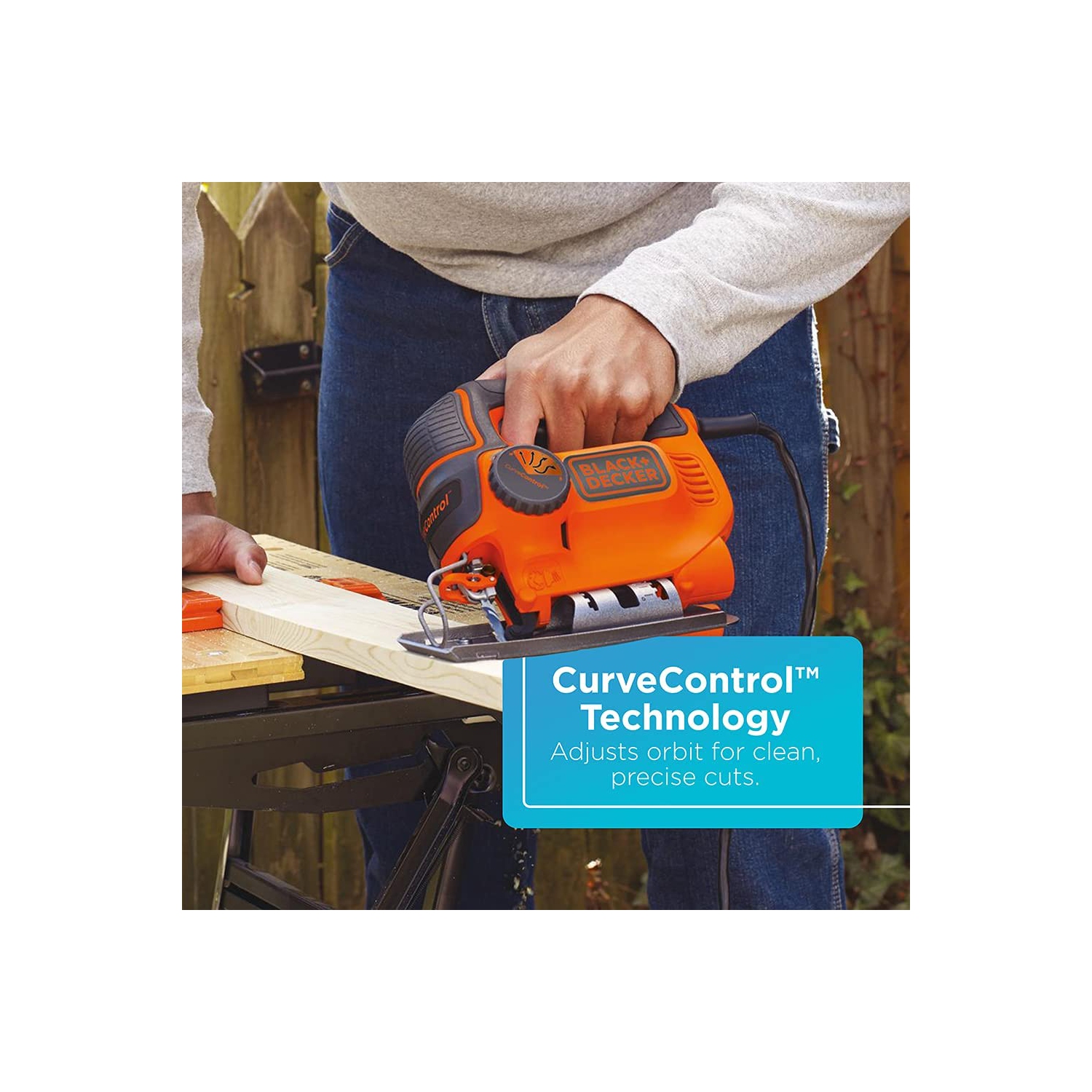 BDEJS600C Smart Select Jig Saw, 5.0-Amp