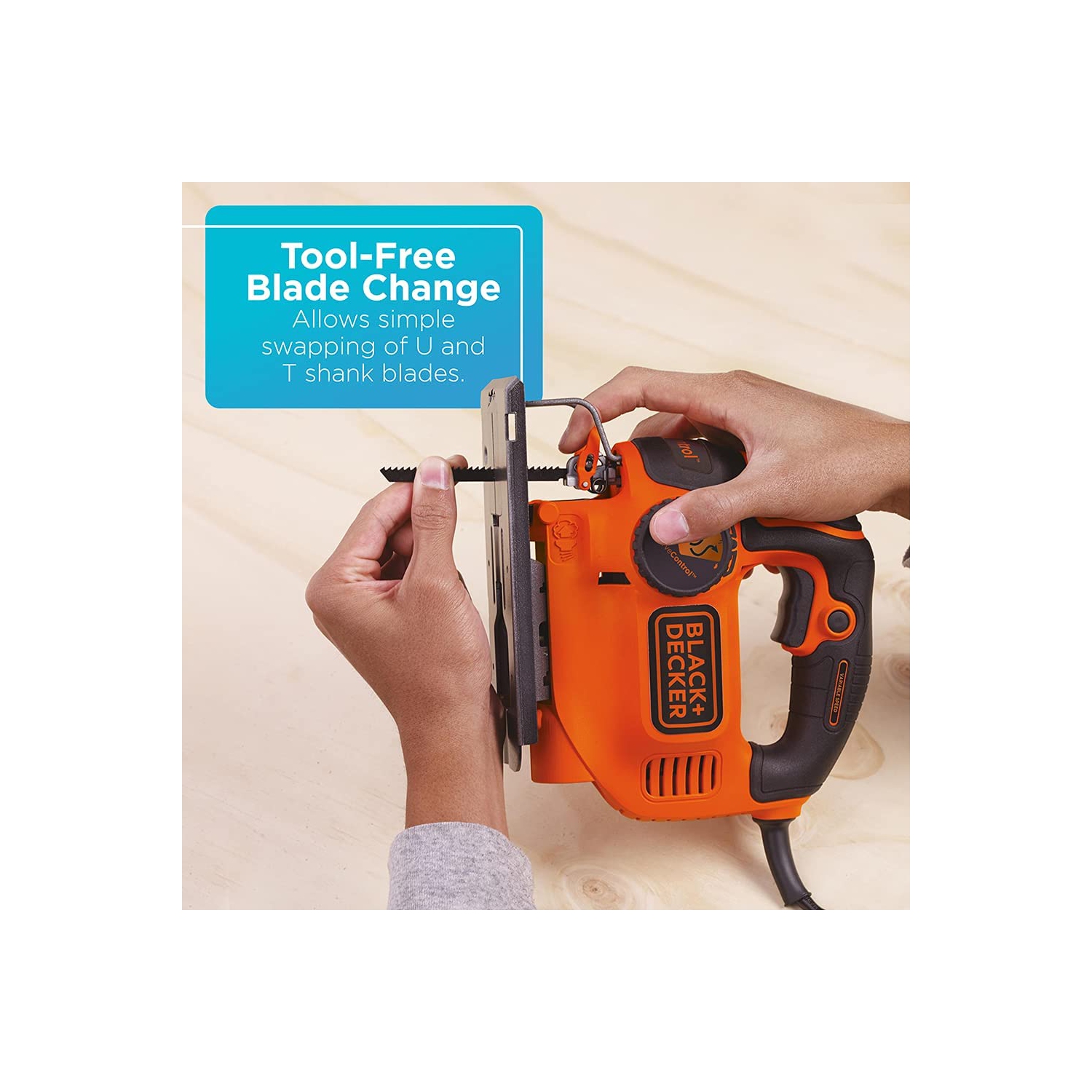 BDEJS600C Smart Select Jig Saw, 5.0-Amp