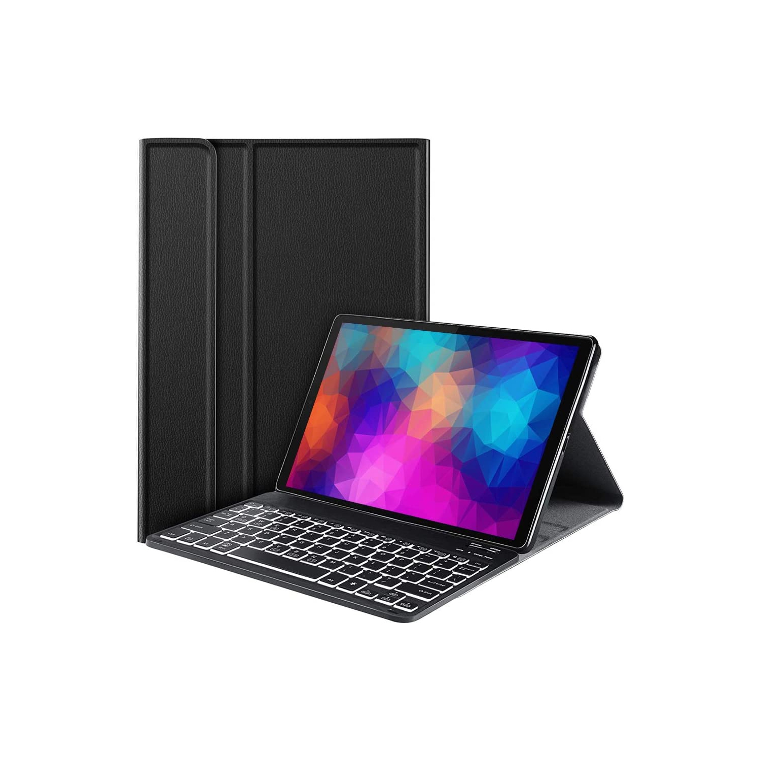 Keyboard Case for Samsung Galaxy Tab S6 Lite,Detachable Bluetooth Keyboard Case,Backlit Keyboard Compatiable