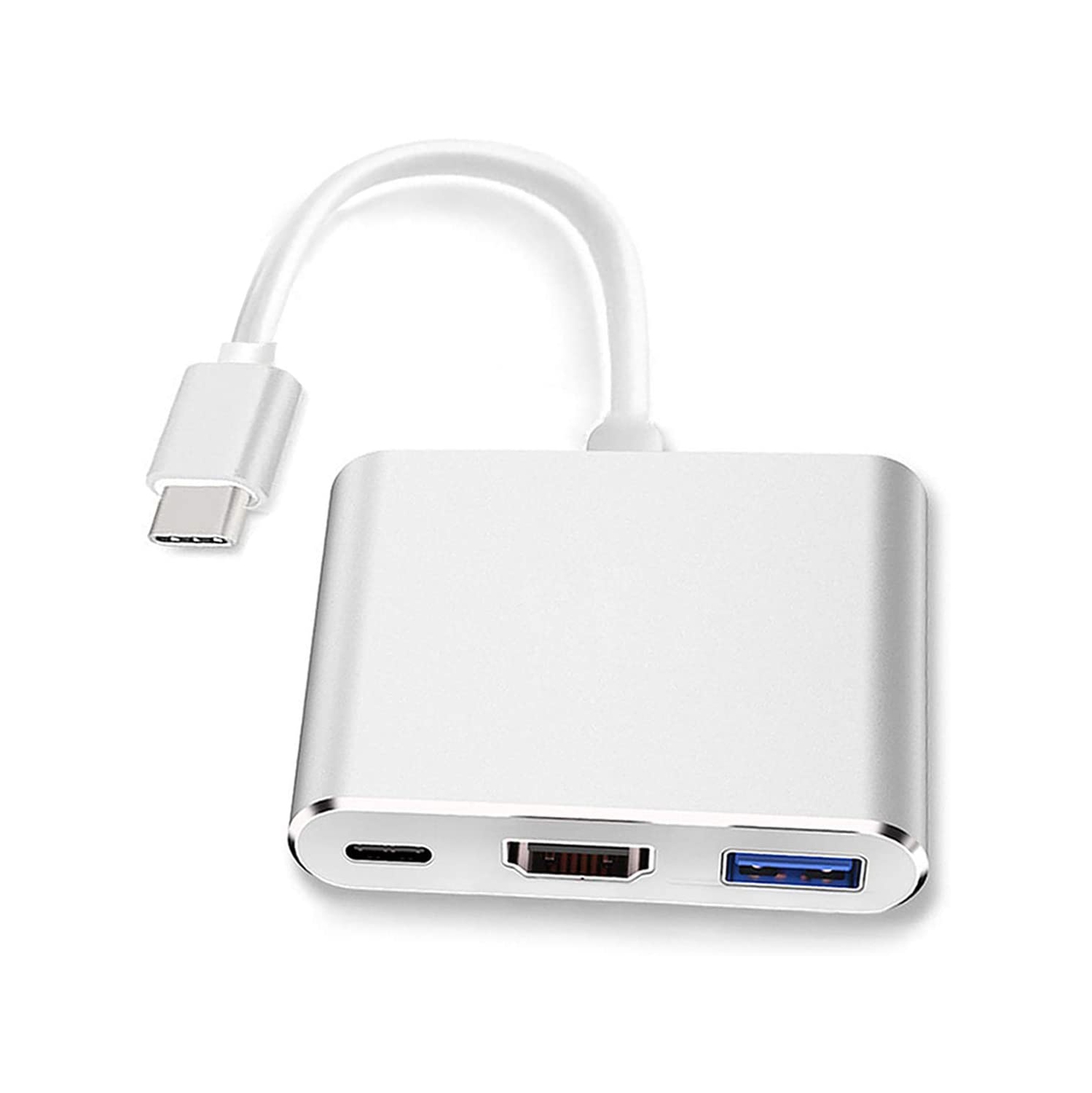 Adaptateur USB-C à HDMI de a-Z Electronics - Câble convertisseur 3-EN-1 de type C pour MacBook Pro 2017/2018, iMac, iPad