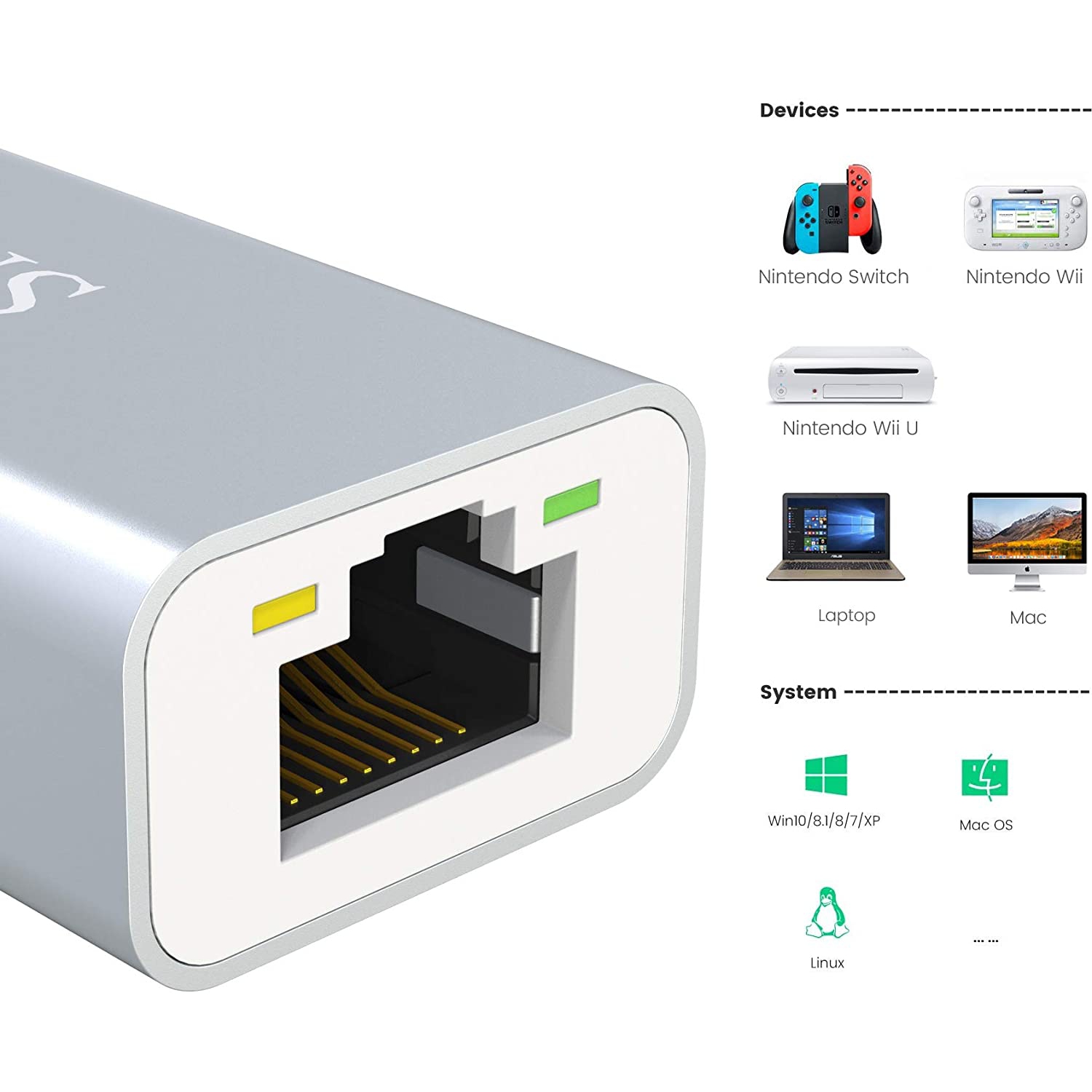 wii u ethernet adapter mac address