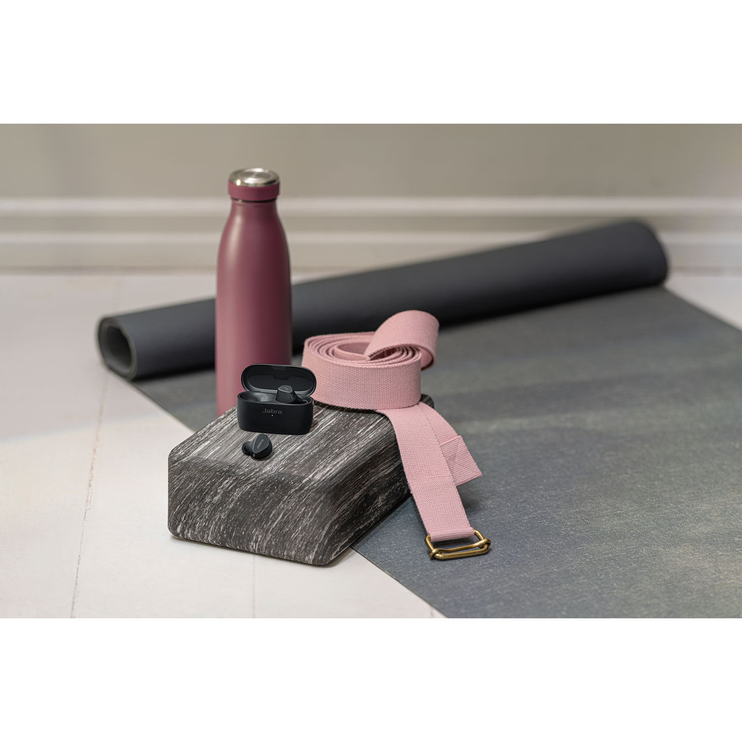 Écouteurs boutons 100 % sans fil à suppression du bruit Elite 4 Active de Jabra - Noir