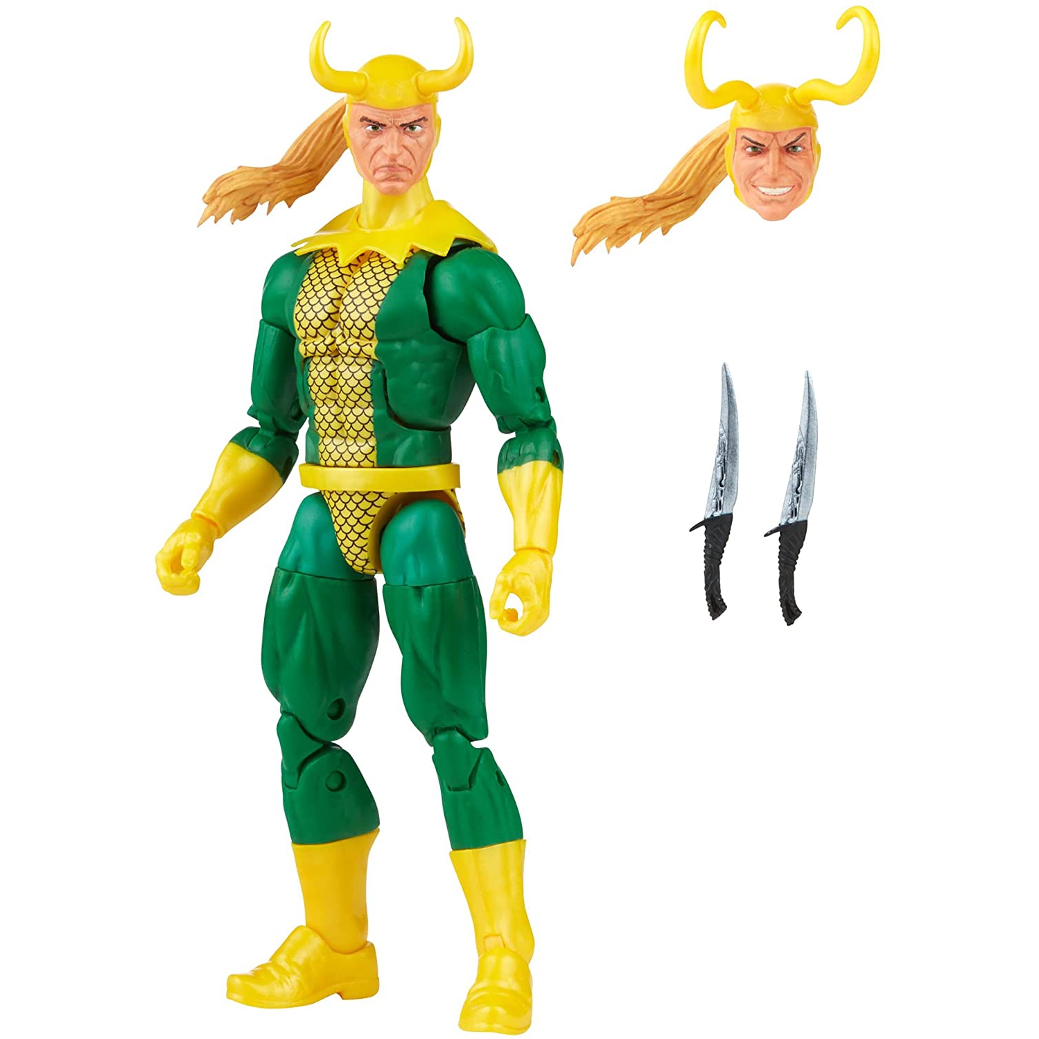 Figurine de 6 po de la collection Marvel Legends Retro - Loki