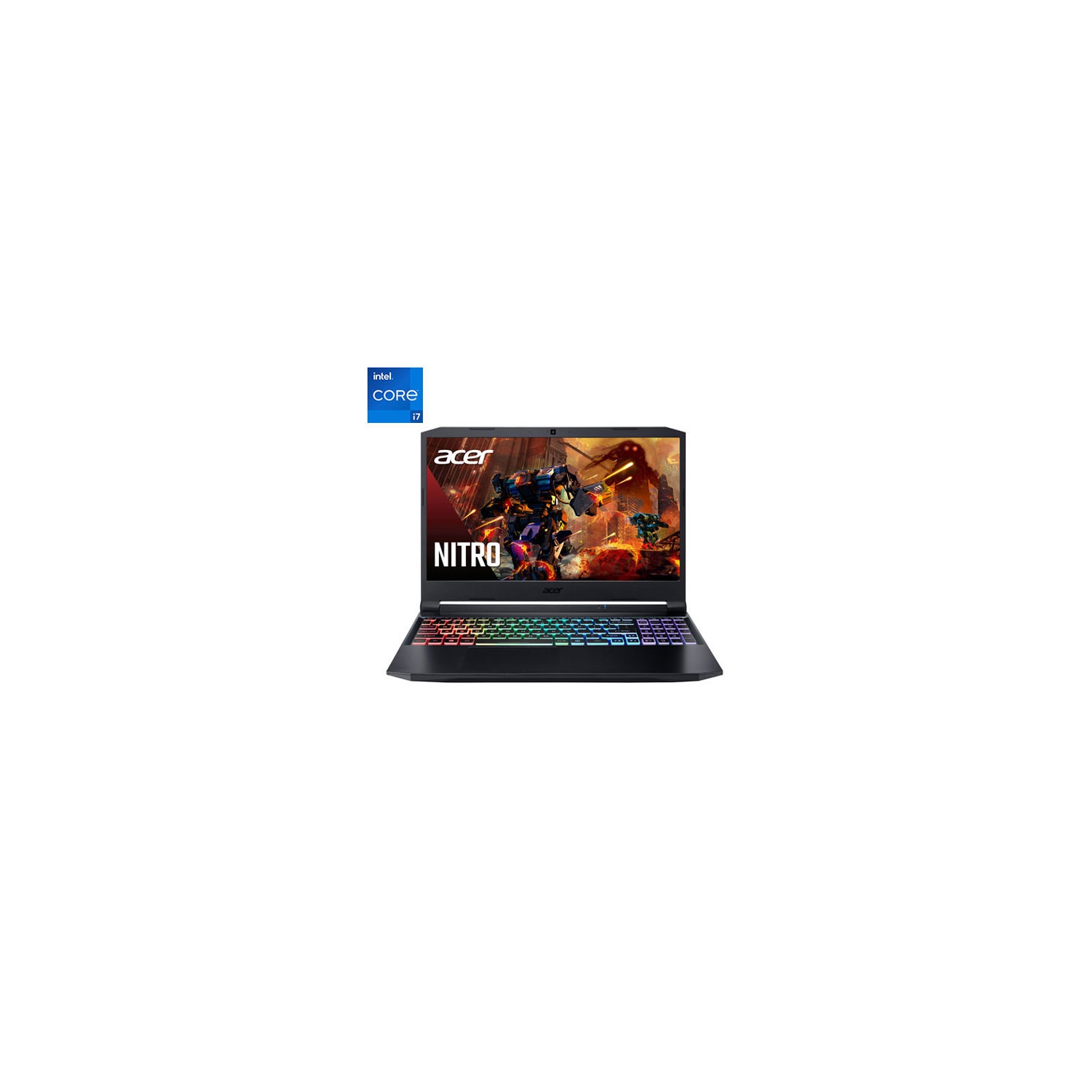 Acer Nitro 5 15.6" Gaming Laptop - Black (Intel Core i7-11800H/512GB SSD/16GB RAM/RTX 3050) - Open Box