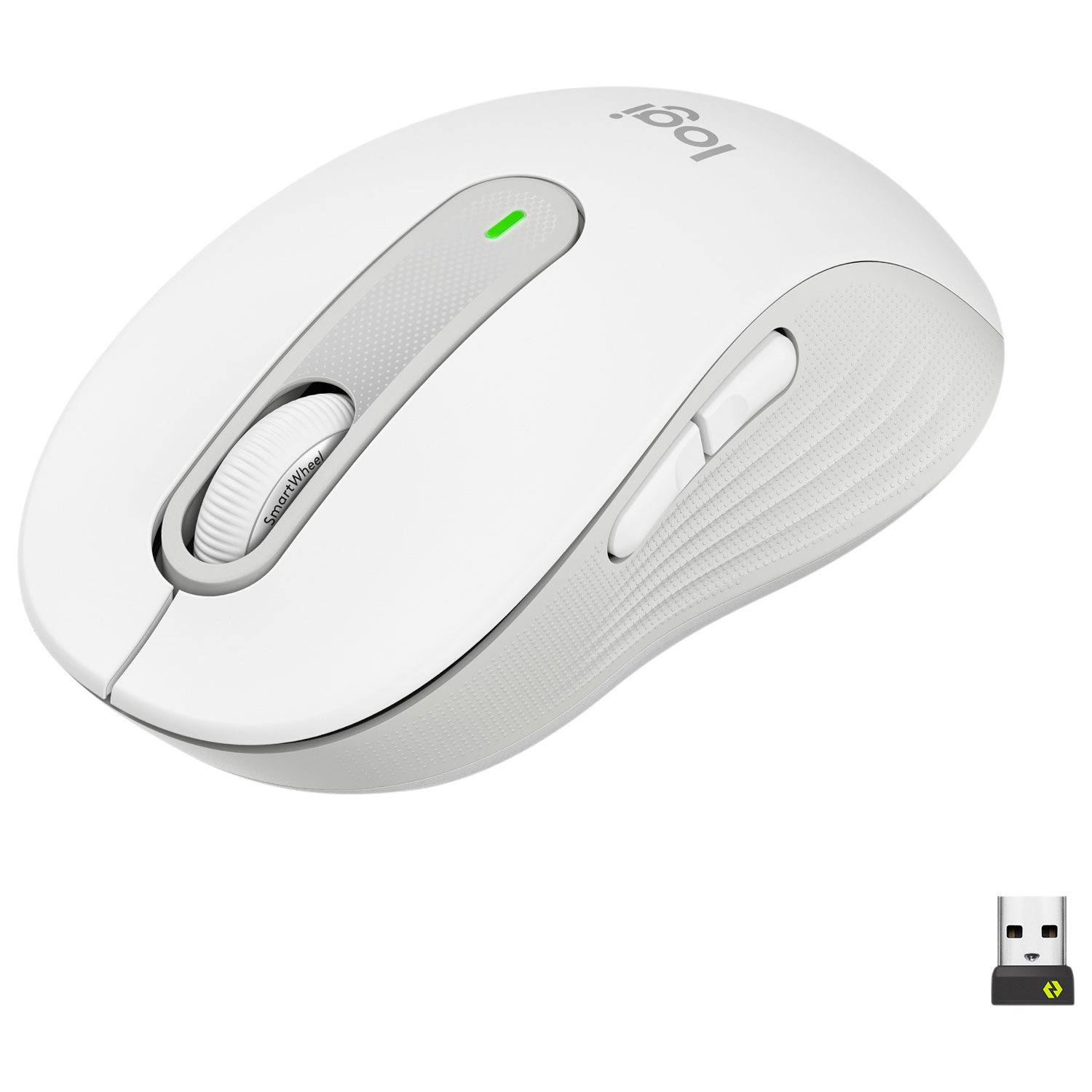 Logitech Signature M650 Wireless Optical Mouse - Off-White