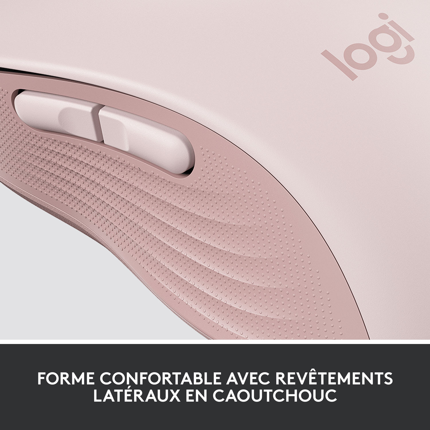 Souris optique sans fil Signature M650 de Logitech - Rose