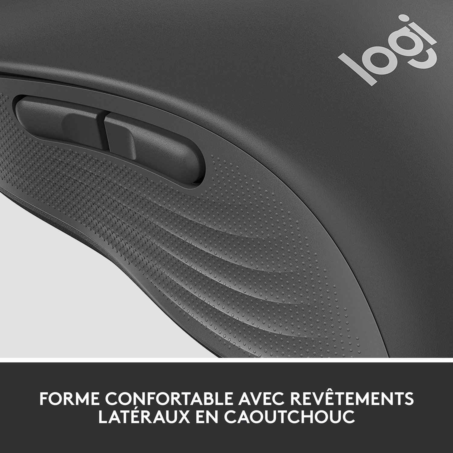 Souris optique sans fil Signature M650 L de Logitech - Graphite