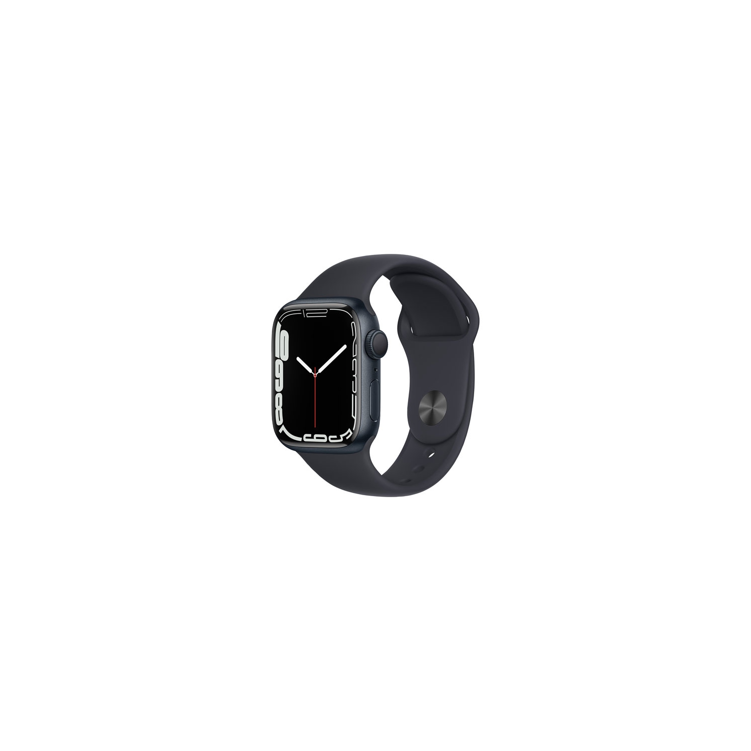 Open Box - Apple Watch Series 7 (GPS) 41mm Midnight Aluminum Case with Midnight Sport Band