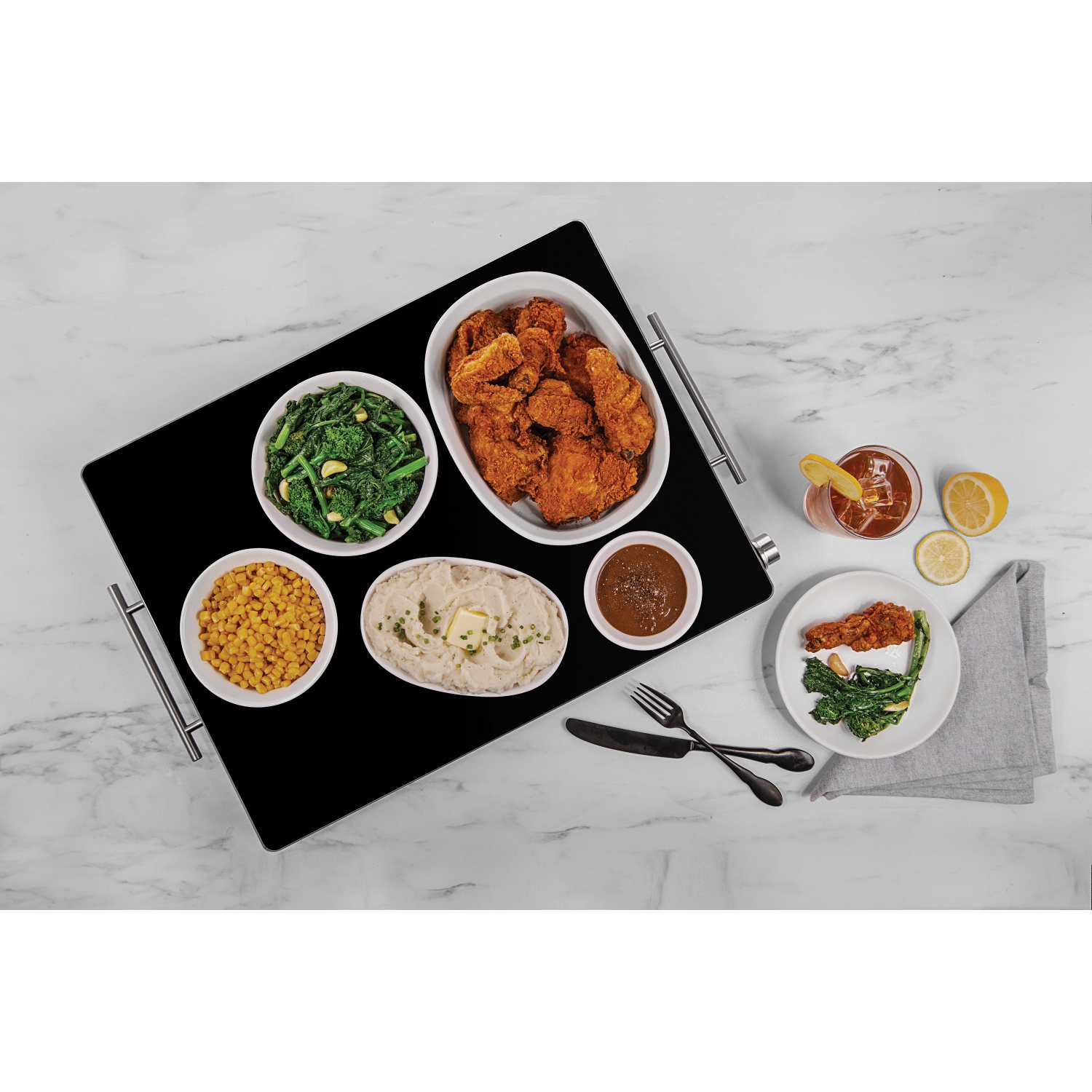 Chefman Electric Warming Tray with Adjustable Temperature Control