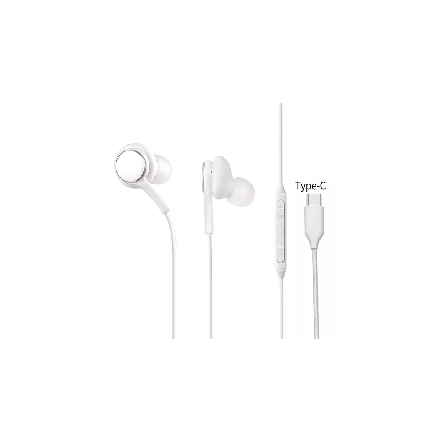 |écouteurs type-C| Écouteurs-boutons avec fil AKG USB| Blanc| SAMSUNG ORIGINAL| S10, S10 plus, Note 9, Note 10 plus