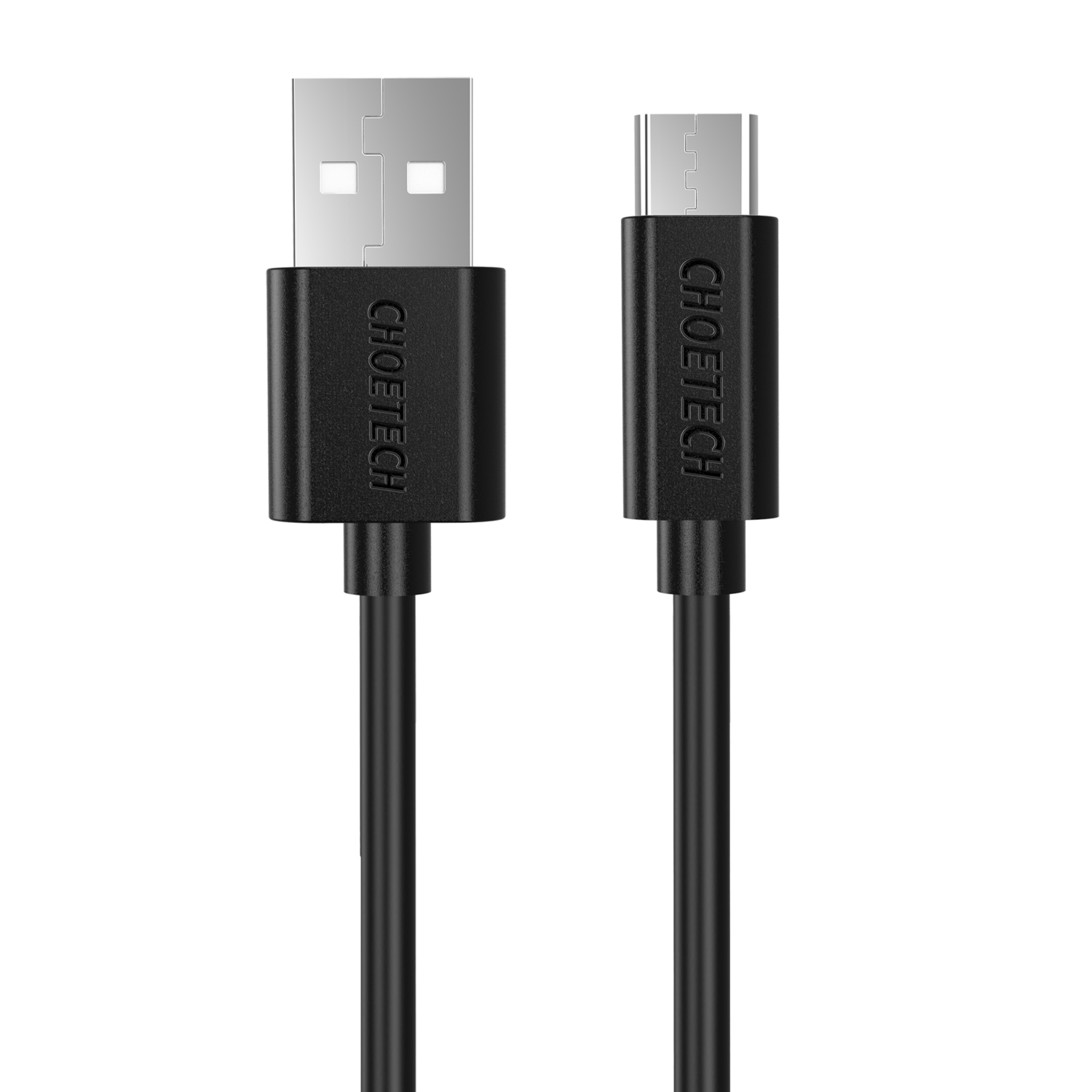 Choetech USB A - Type C Cable - Black (2m) - (AC0003) - Brand New