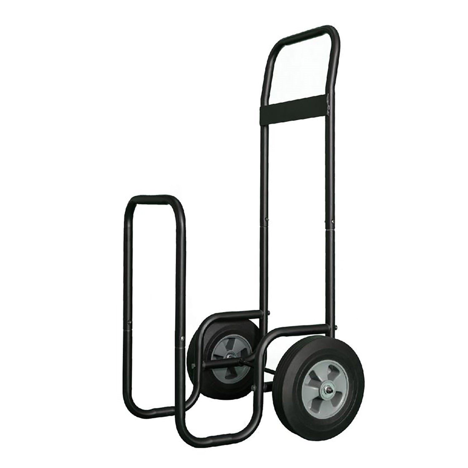 Jessar - Chariot pour Bûche de Cheminée, 45x50x105cm, De la Collection Baker, Noir