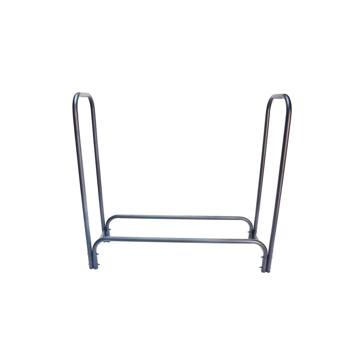 Jessar - Metal Log Holder, 122x34x124cm, From the Spirit Collection, Silver Plated