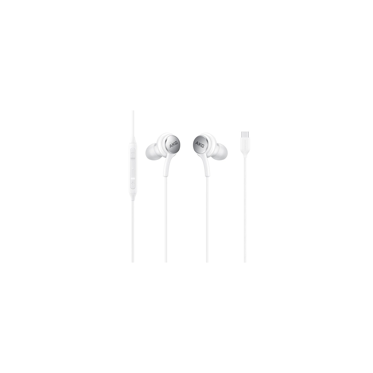 AKG Handsfree with Type C Connector| White| Samsung OEM| Compatible with Note 10, plus| Note 20, ultra| S20,plus, Ultra| S21, plus, Ultra