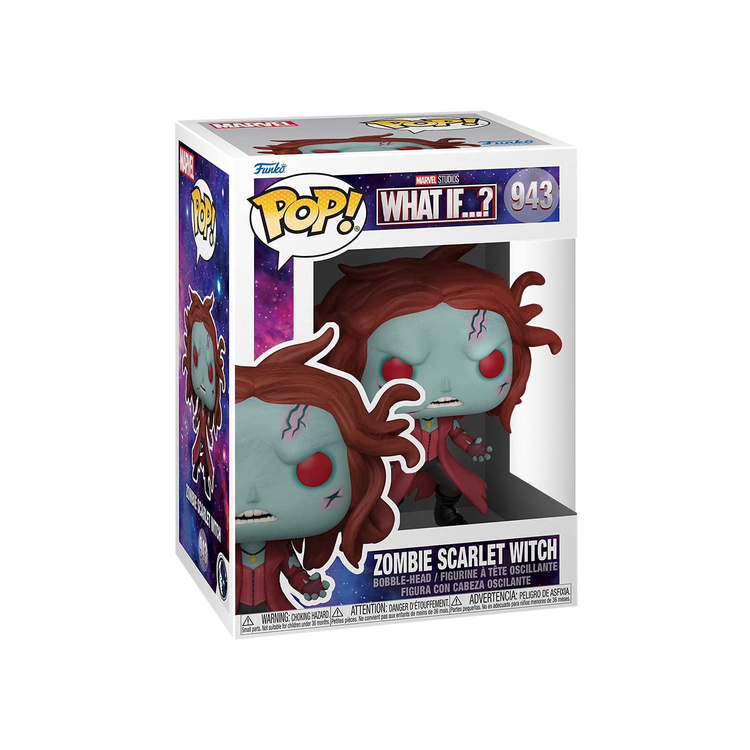 Pop Marvel What If 3.75 Inch Action Figure - Zombie Scarlet Witch #943