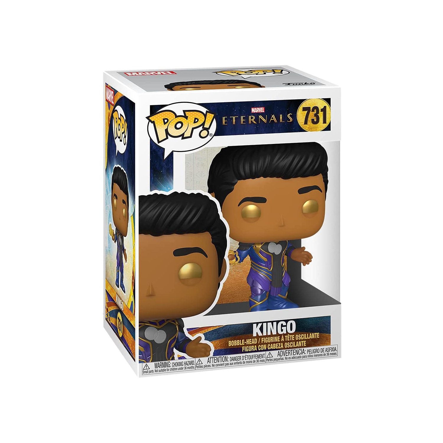 Pop Marvel Eternals 3.75 Inch Action Figure - Kingo #731