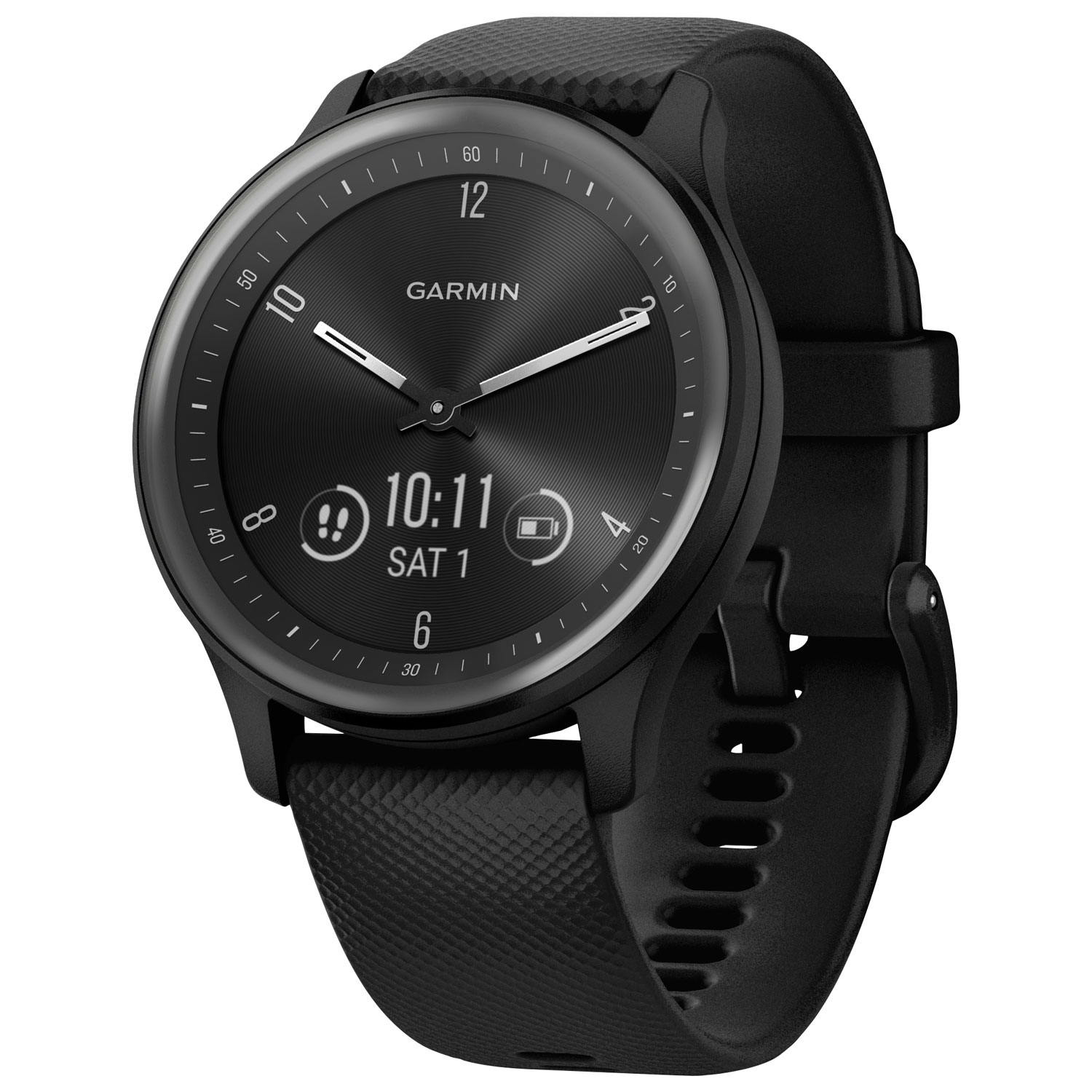Garmin vivomove Sport 40mm Smartwatch with Heart Rate Monitor - Black