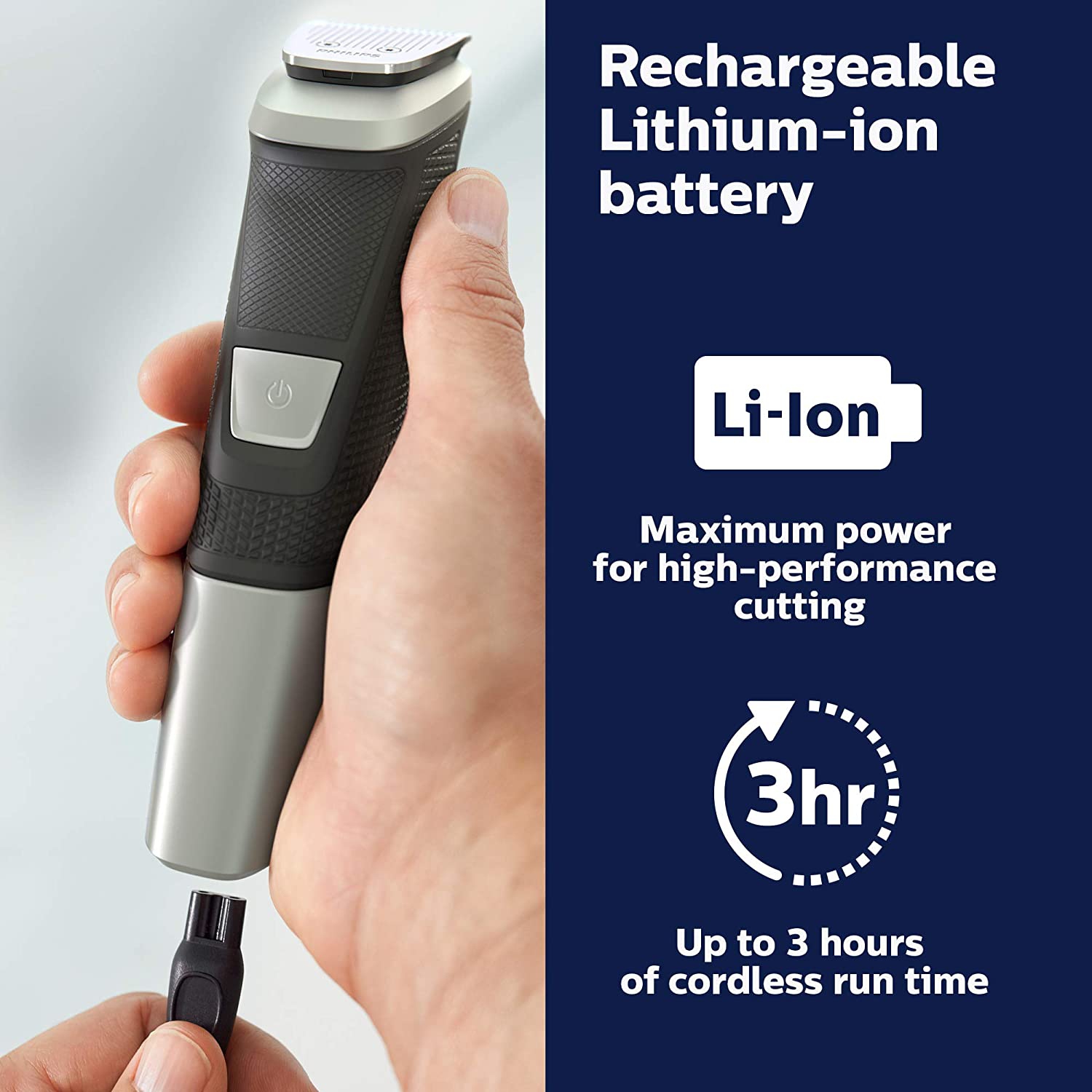 Philips Multigroom Trimmer Series 5000 With 18 Attachments MG5750/28 - Brand New