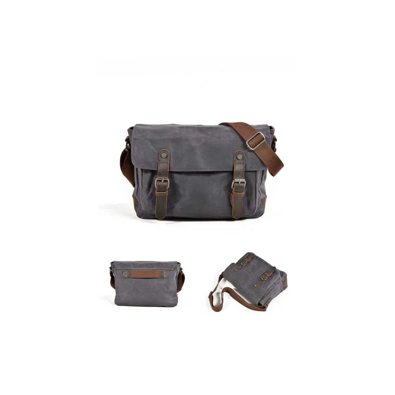 Canvas military messenger bag – Splurg'd Studio