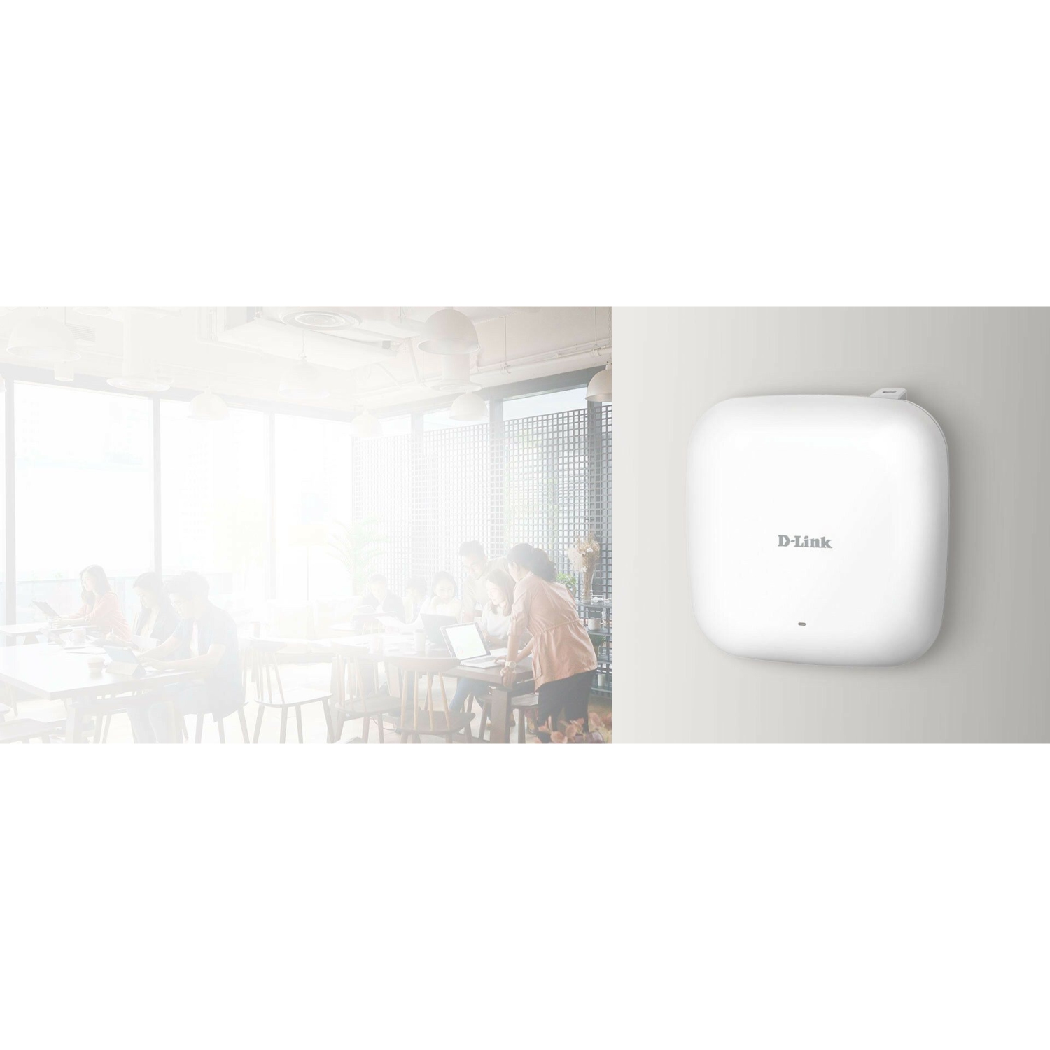 Point d'accès PoE Wi-Fi 6 Nuclias Connect AX1800 de D-Link - DAP-X2810