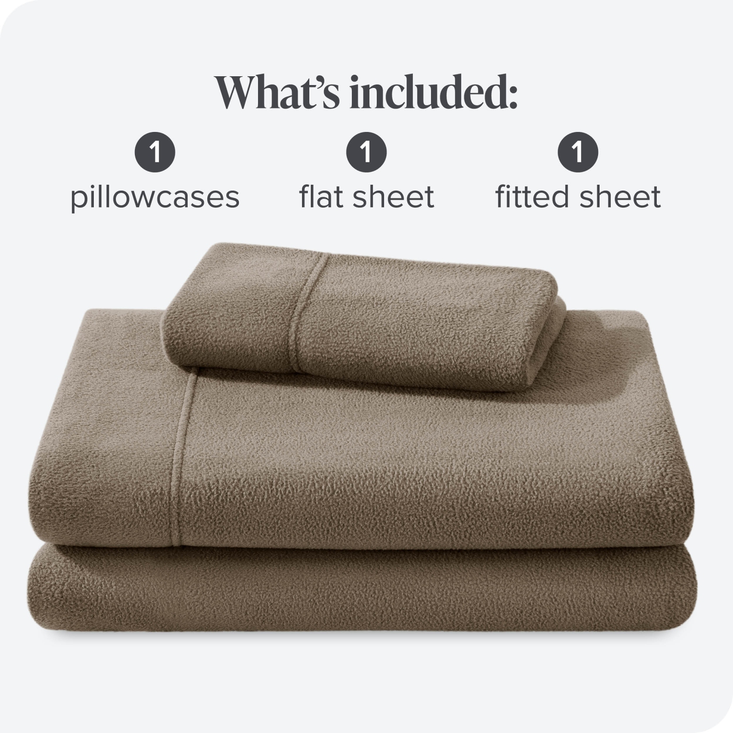 Ensemble de draps en molleton Bare Home - molleton polaire moelleux, draps résistant au comprimé - chaleur toute saison, respirant et hypoallergène -