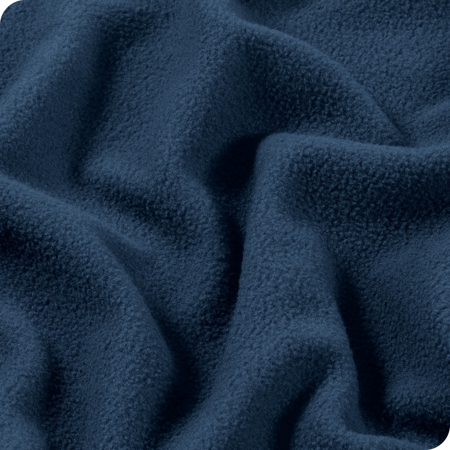 Bare Home Fleece Sheet Set - Plush Polar Fleece, Pill-Resistant Bed Sheets - All Season Warmth, Breathable & Hypoallergenic - Split King, Dark Blue